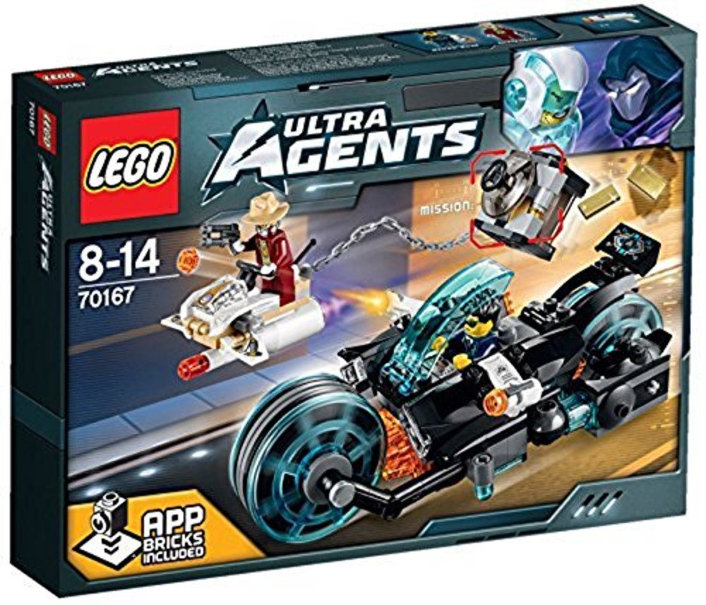 Lego Agents Invizable Gold Getaway