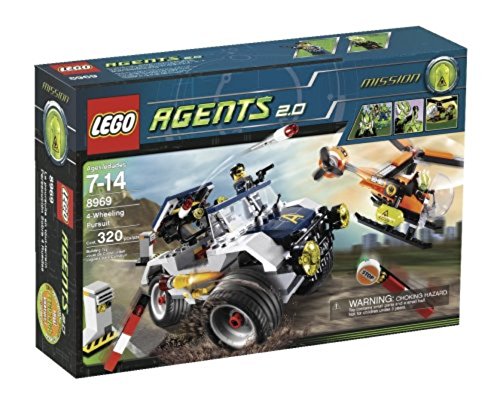 Lego Agents Chase On Four R Dern