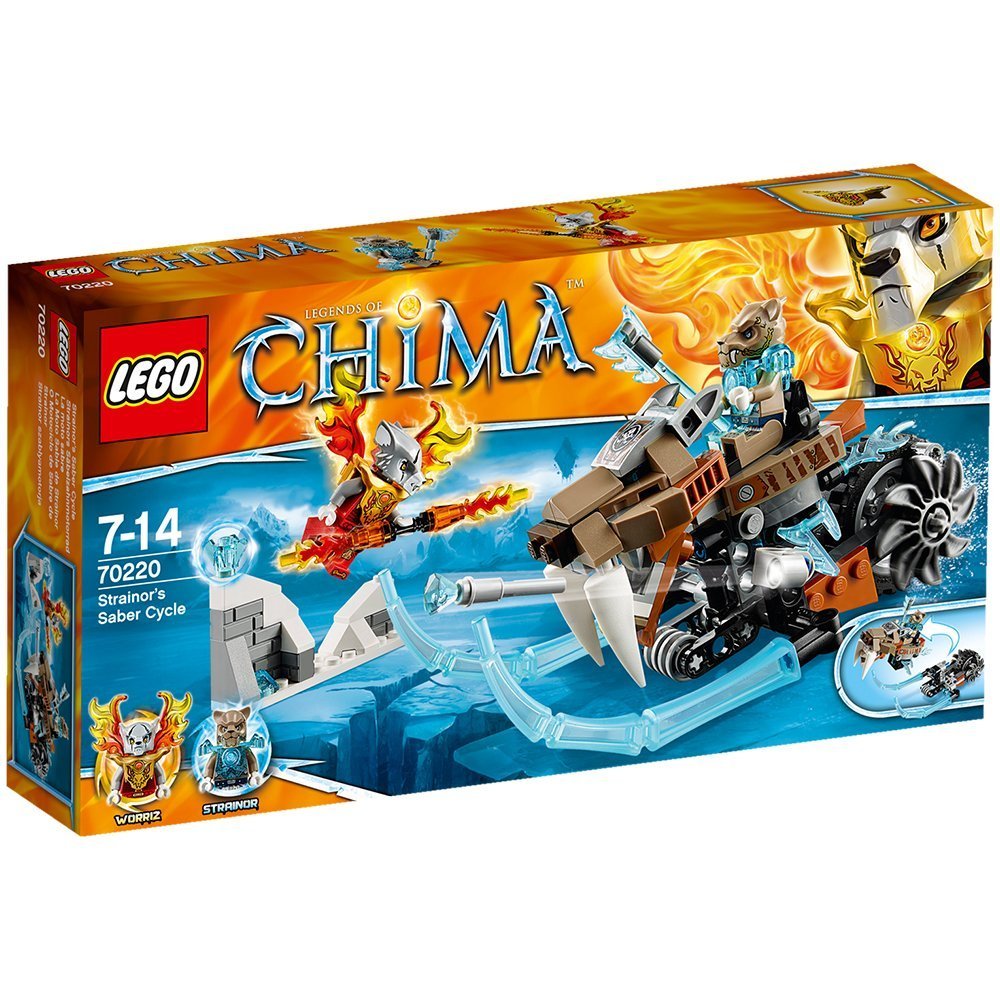 Lego Chima Strainors Saber Cycle