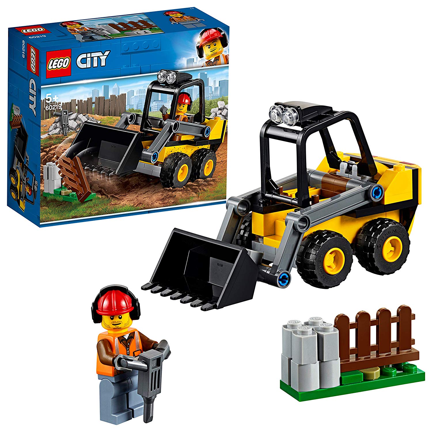 Lego City 60219 Front Loader Construction Toy