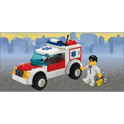 Lego City Doctors Car