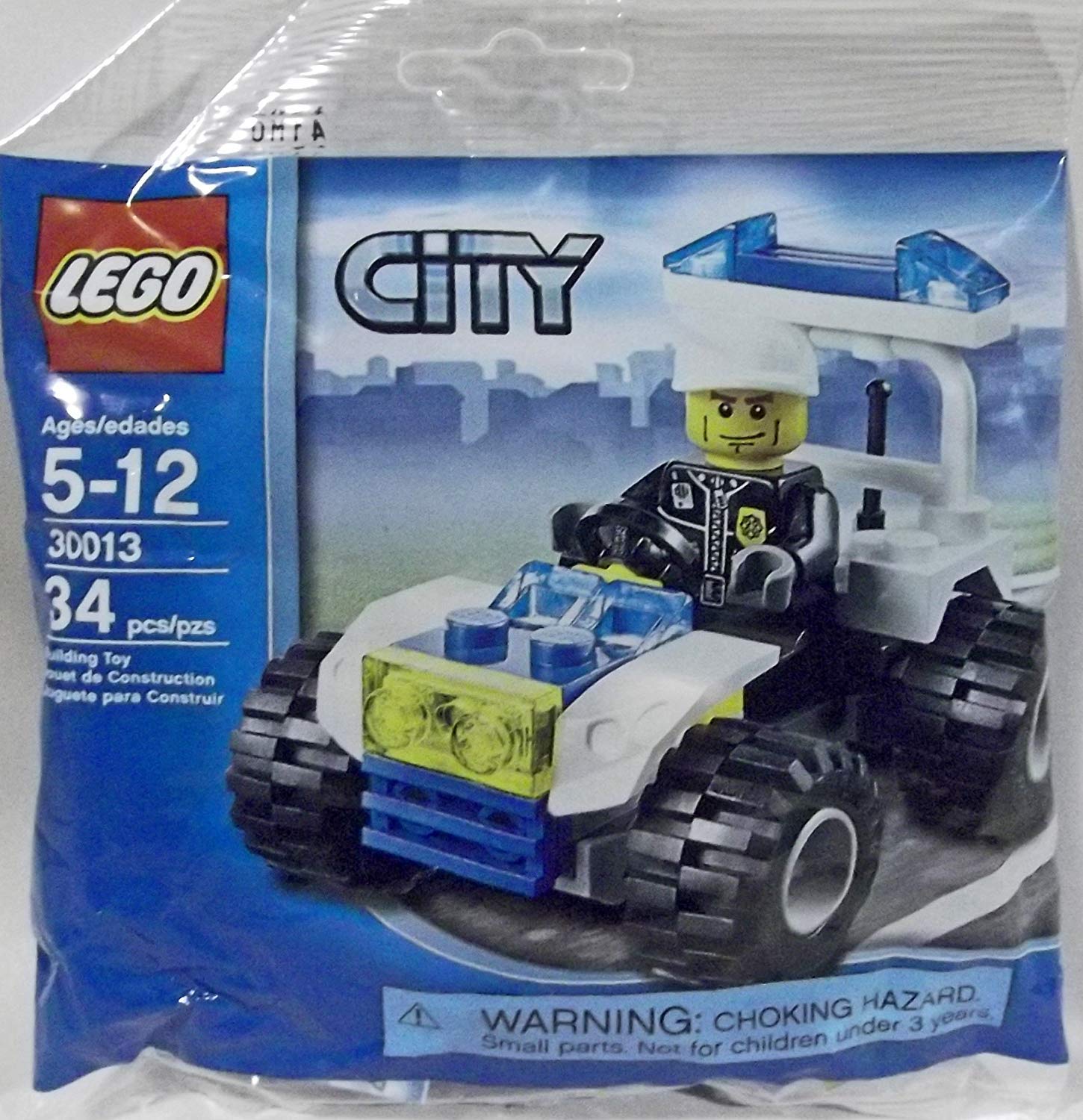 Lego City Mini Figure Set Police City Quad Bagged