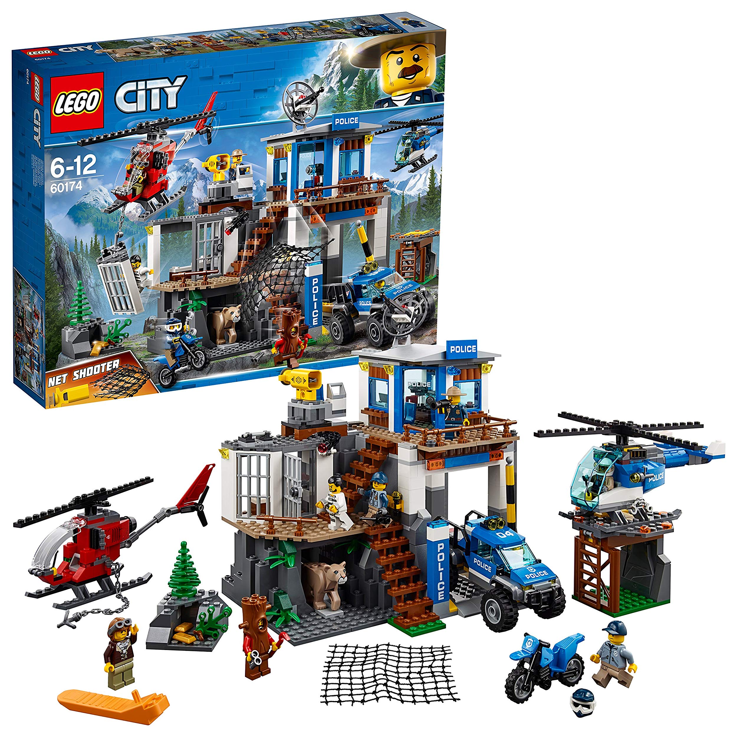 Lego Mountain Police Headquarters