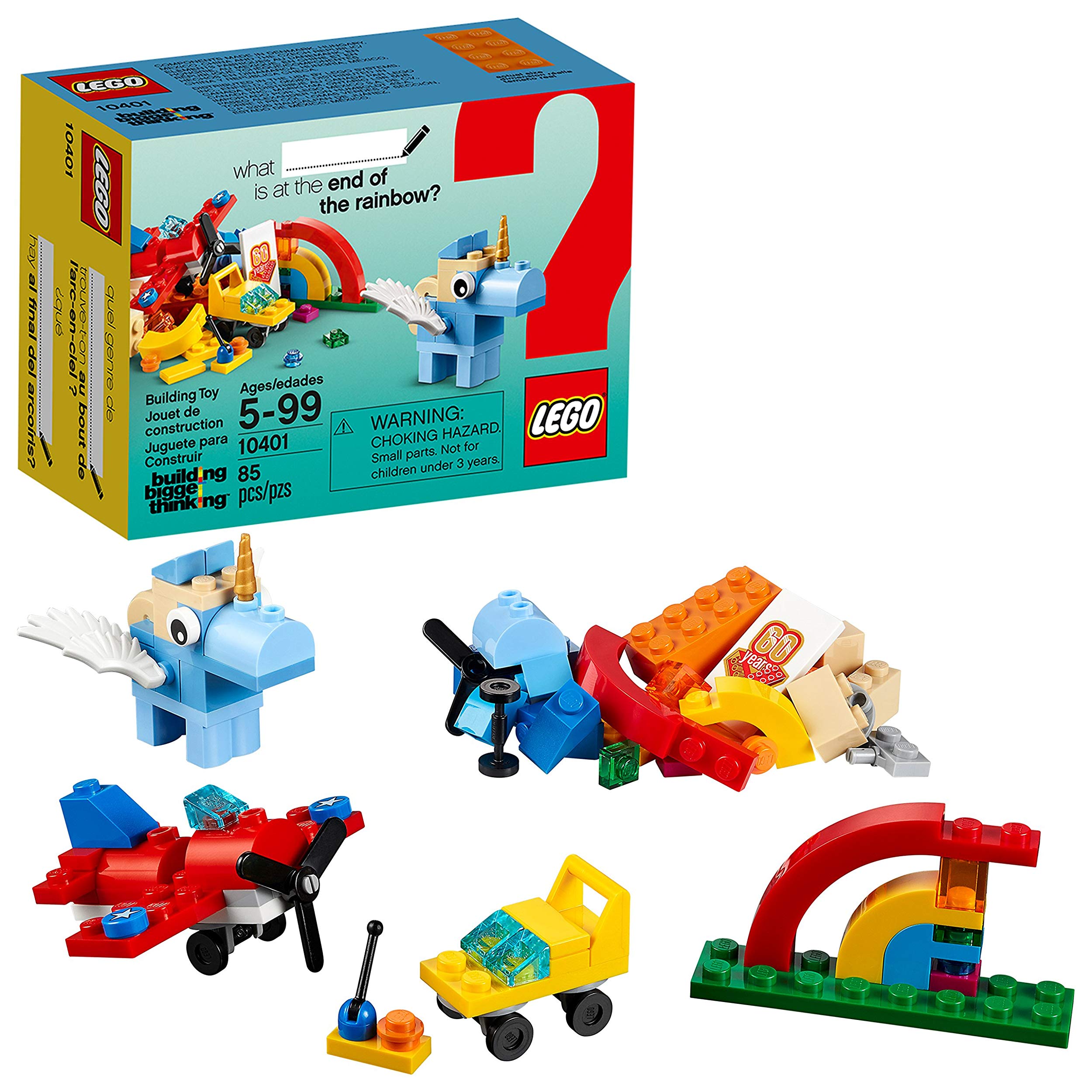 Lego Classic Fun With The Rainbow Pieces