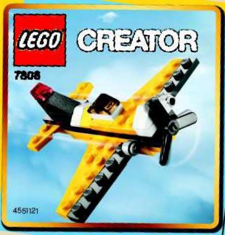 Lego Creator Mini Figure Set Yellow Single Prop Bagged Japan Import