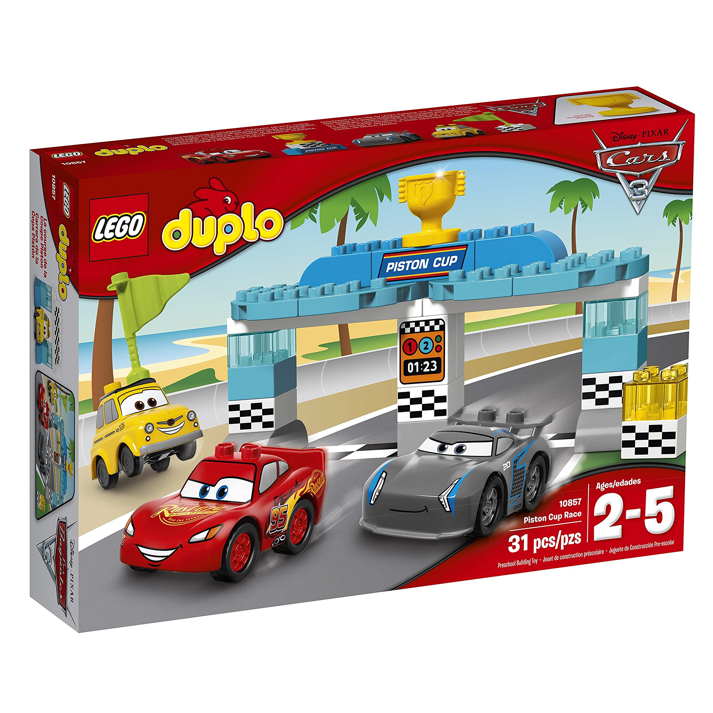 Lego Duplo Piston Cup Race