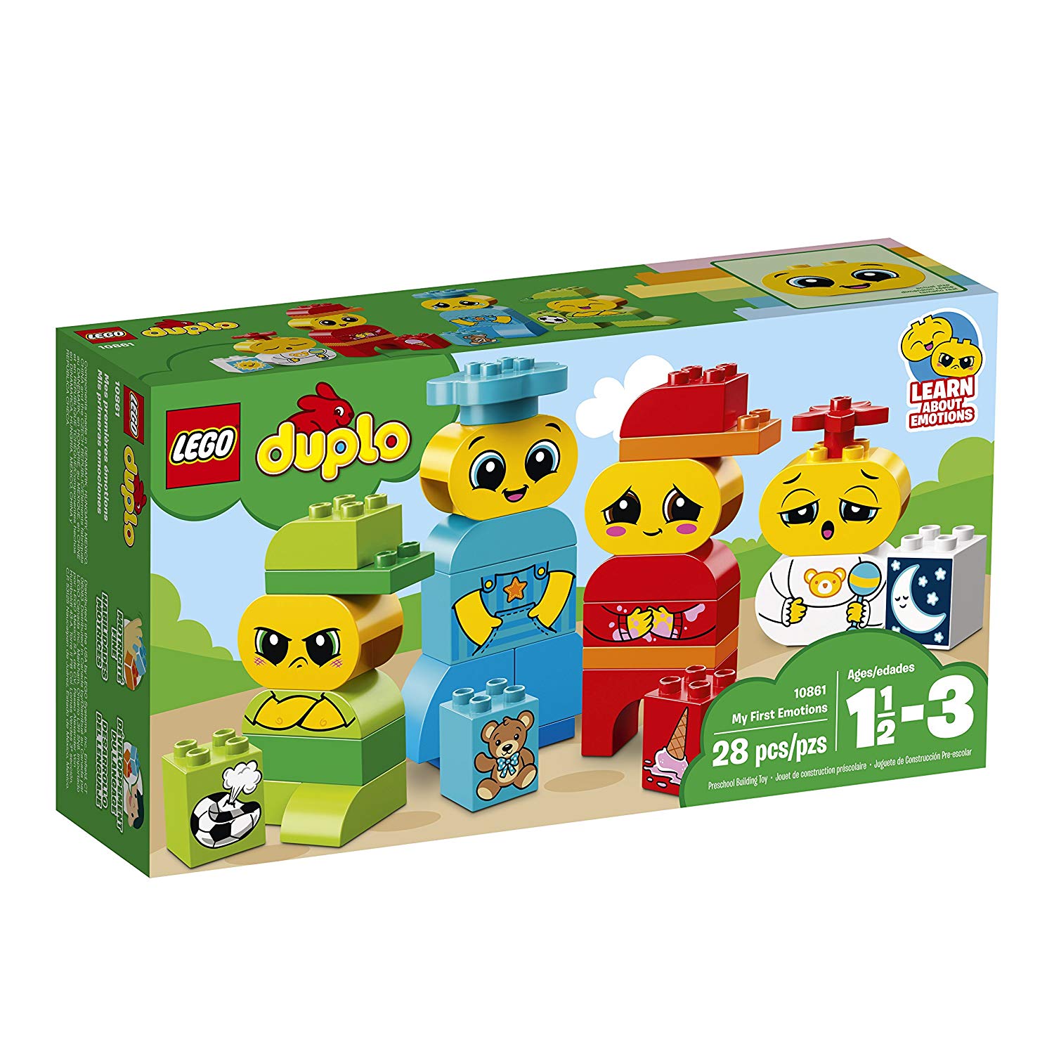 Lego Duplo My First Emotion Feelings Explain Large Stones