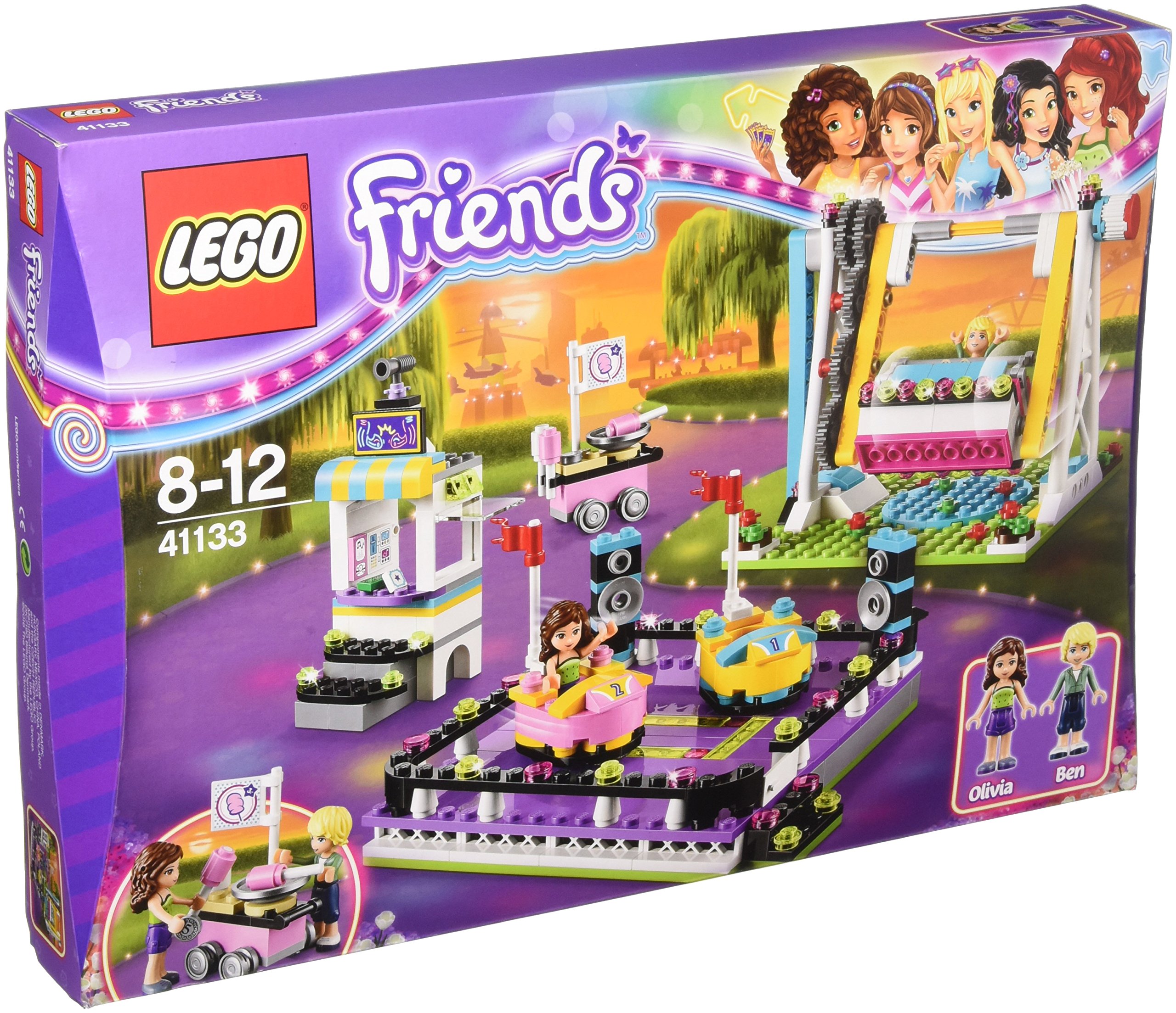 Lego Friends Bumper Cars Amusement Park