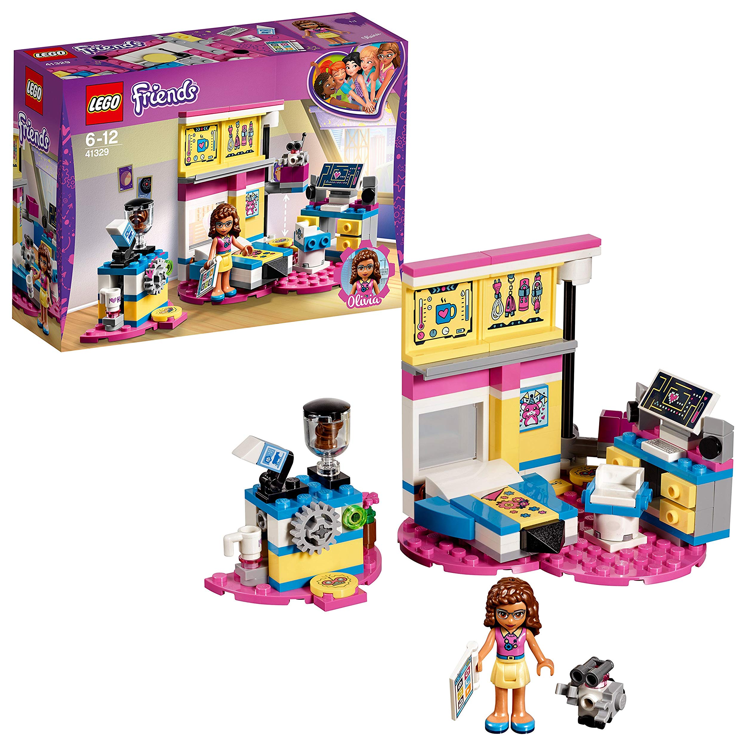 Lego Friends Olivias Large Rooms Entertainment Toy