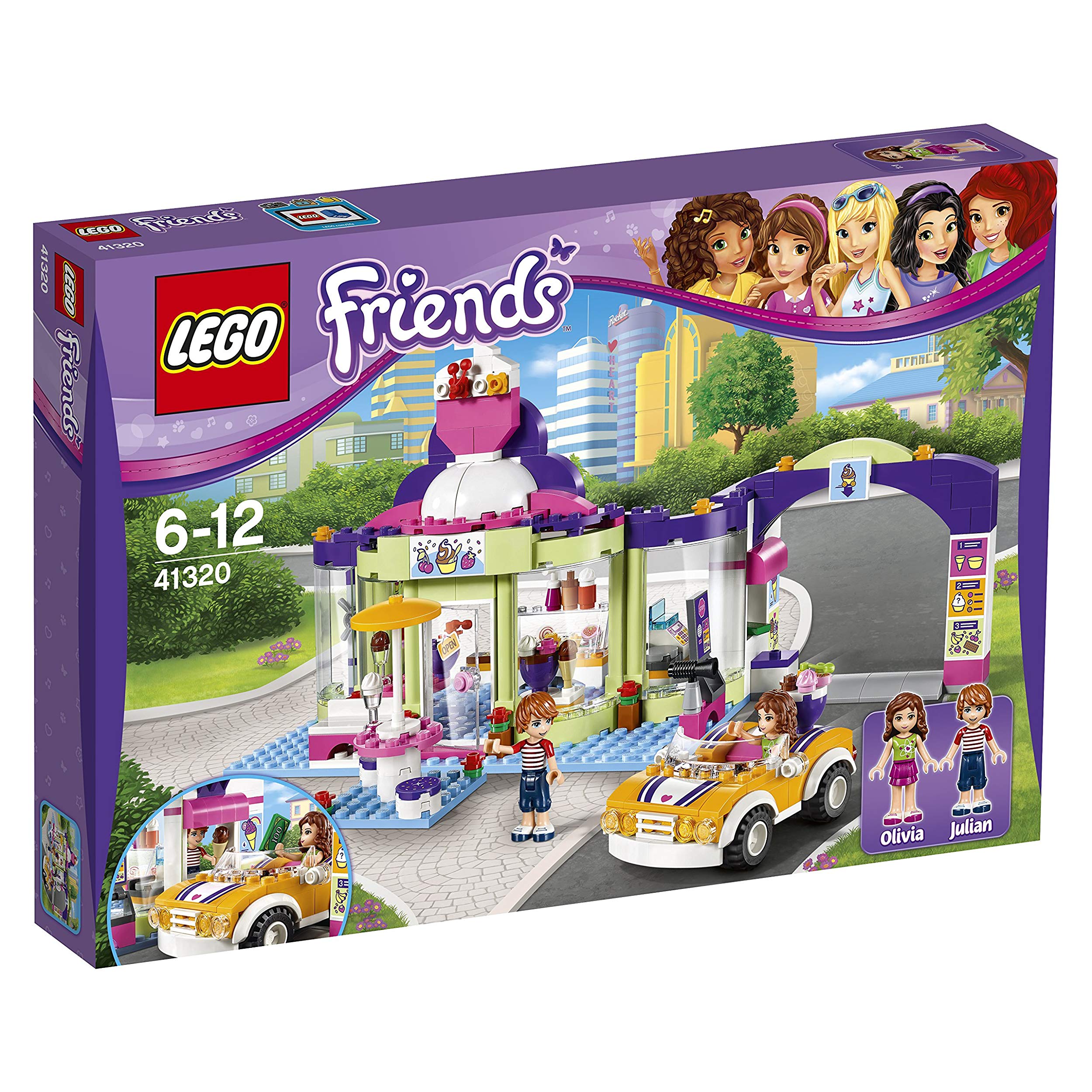 Lego Friends Heartlake Yogurt Ice Cream Parlour