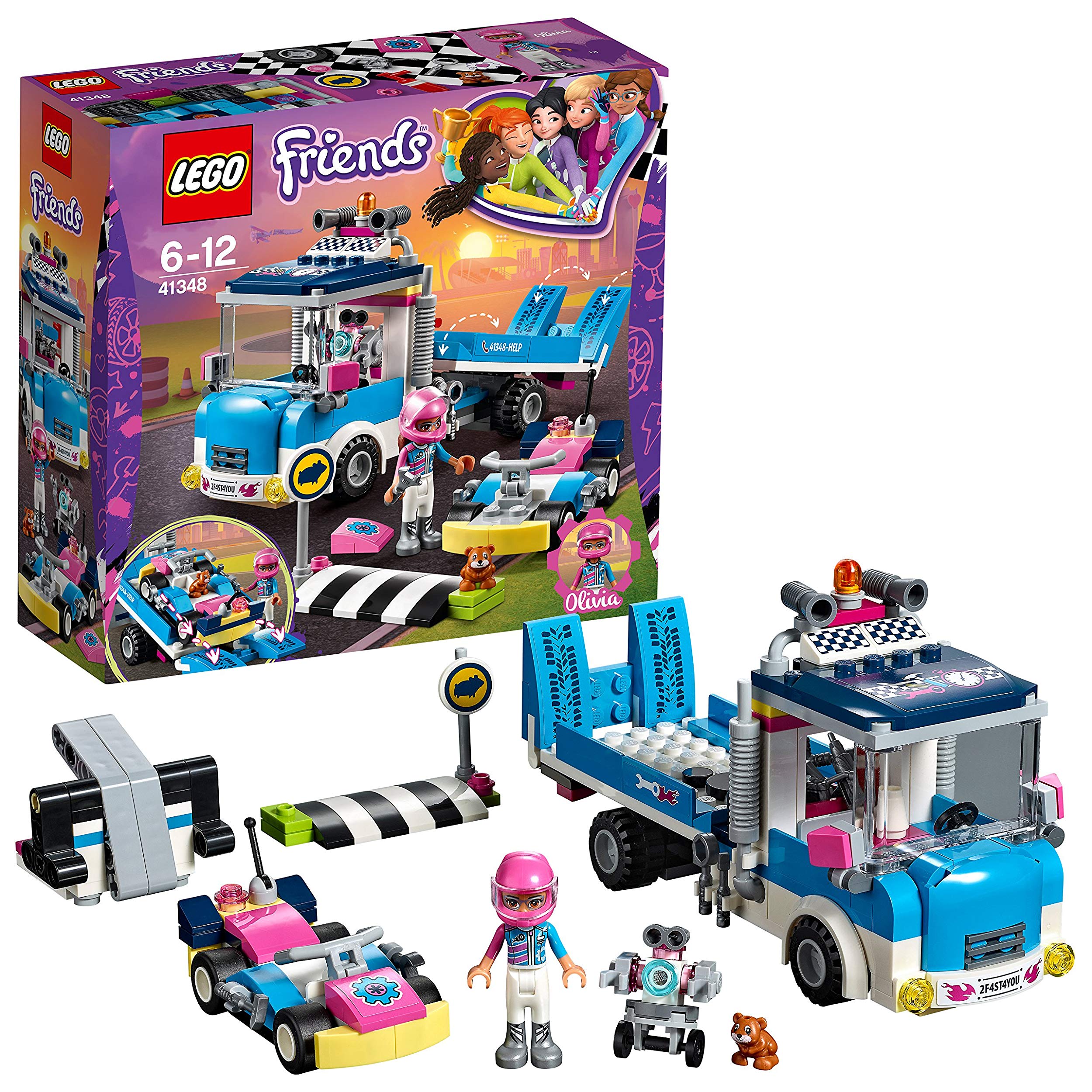 Lego Friends Tow Truck Toy