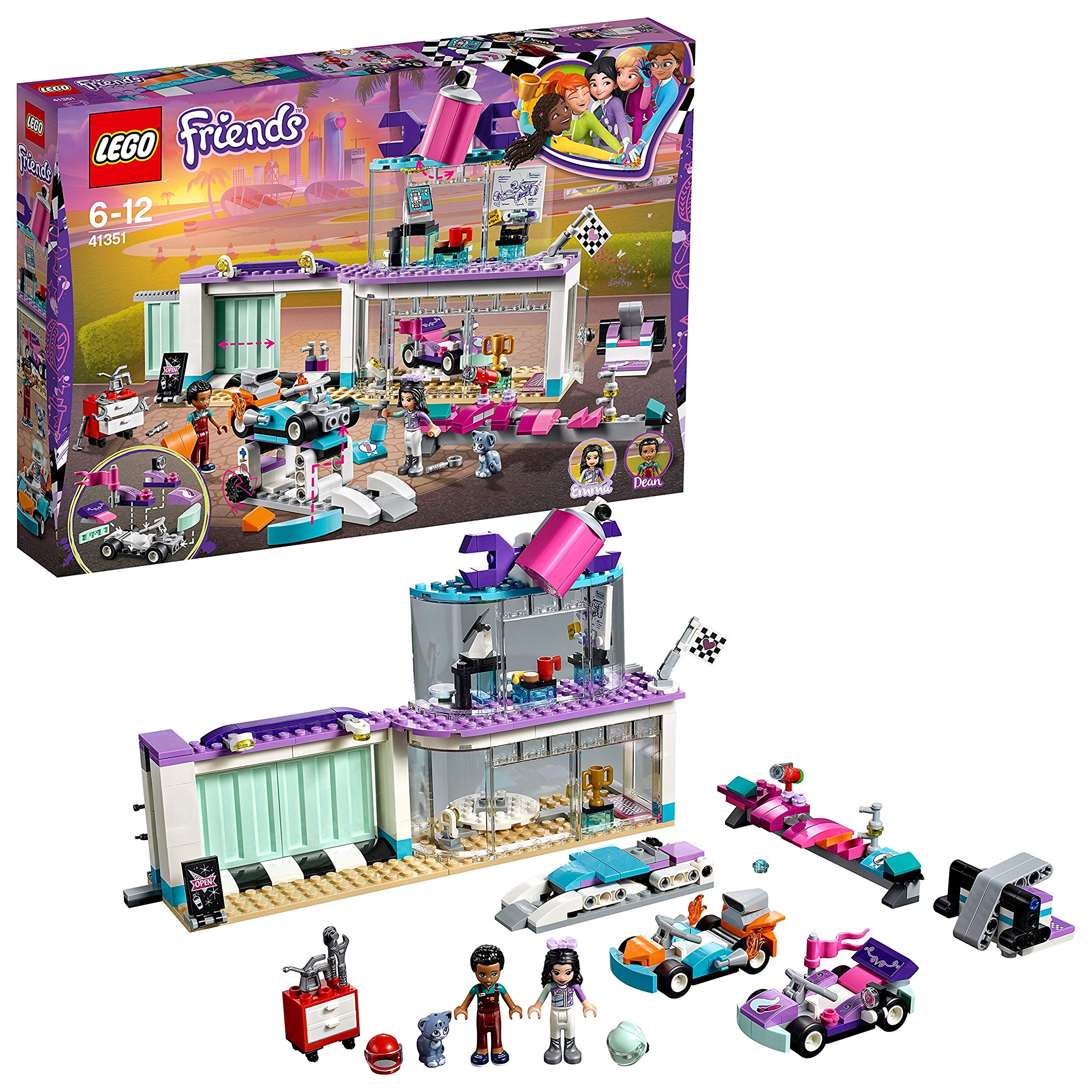 Lego Friends Tuning Workshop Toy