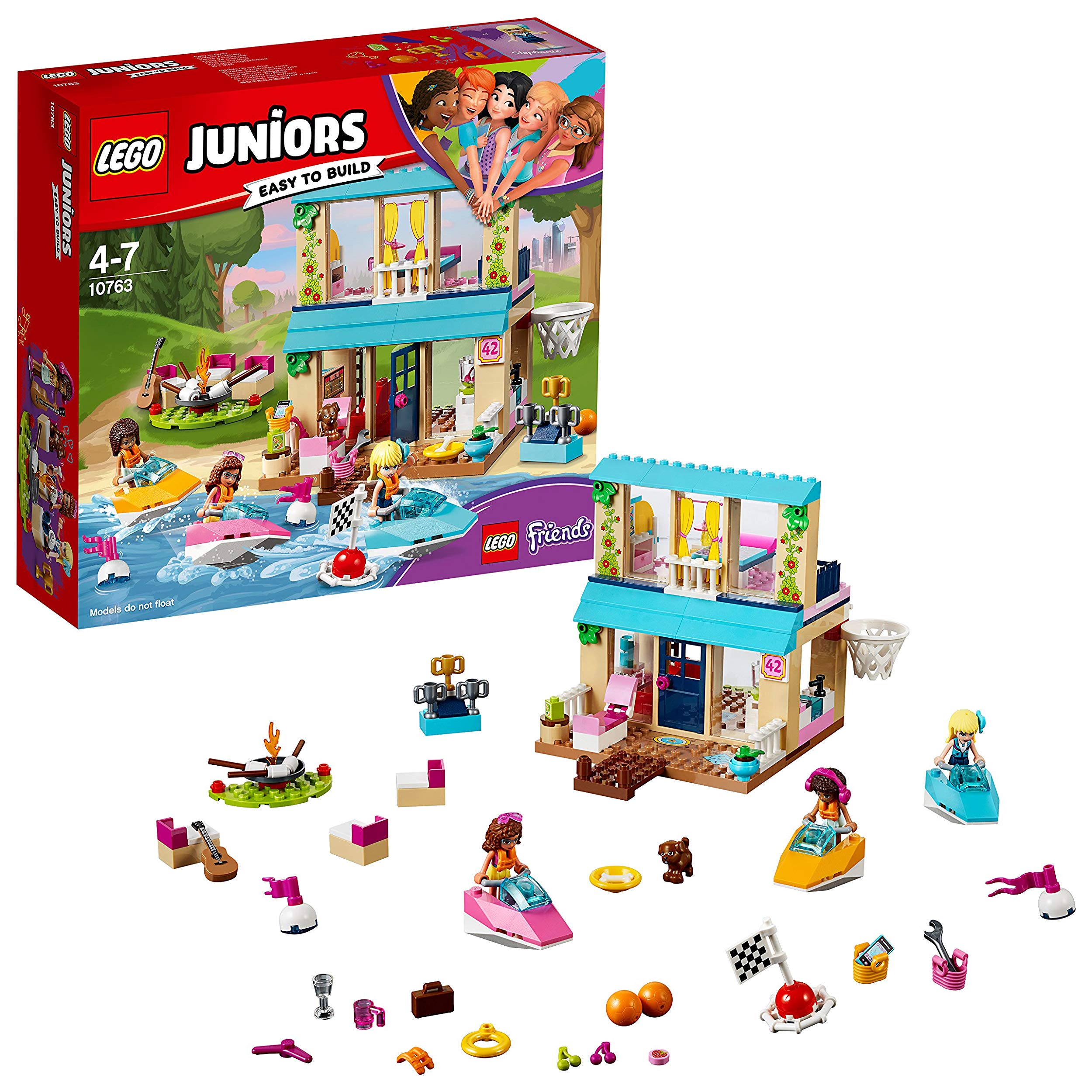 Lego Juniors Stephanies Hut At The Lake Toy For Ages