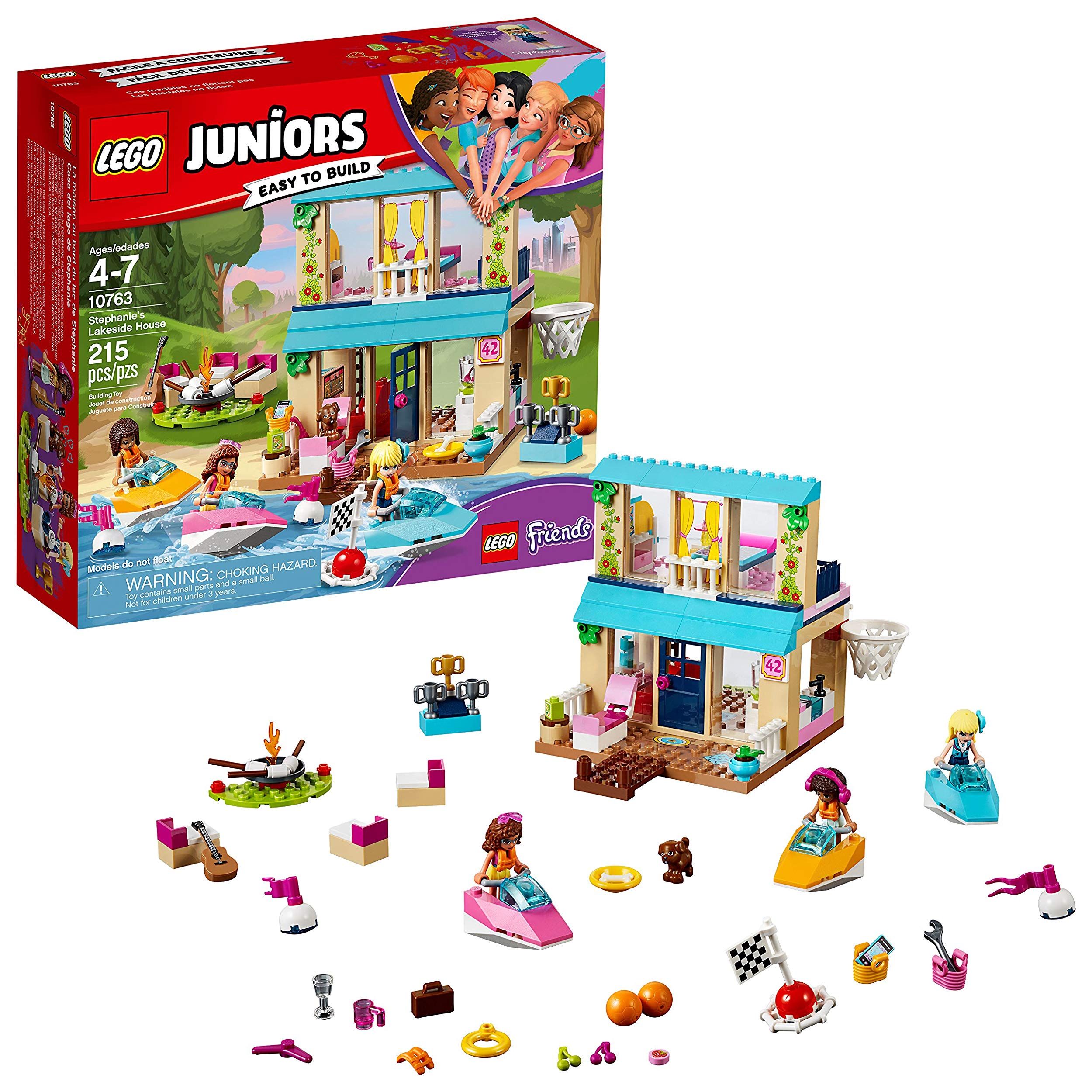 Lego Juniors Stephanies Lakeside Cottage Piece