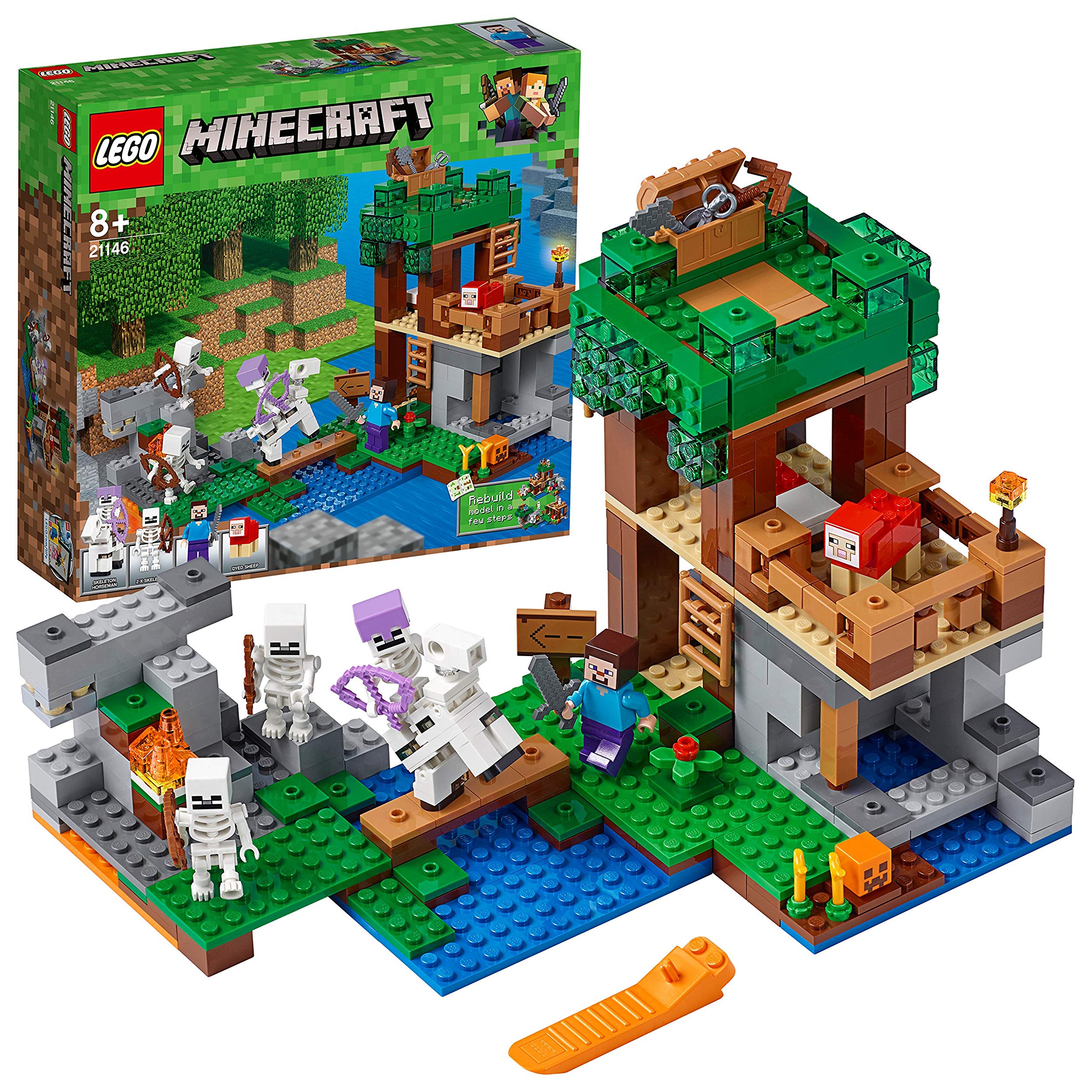 Lego Minecraft The Skeletons From