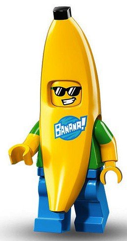 Lego Mini Figure Series Banana Guy Minifigure In Sacks