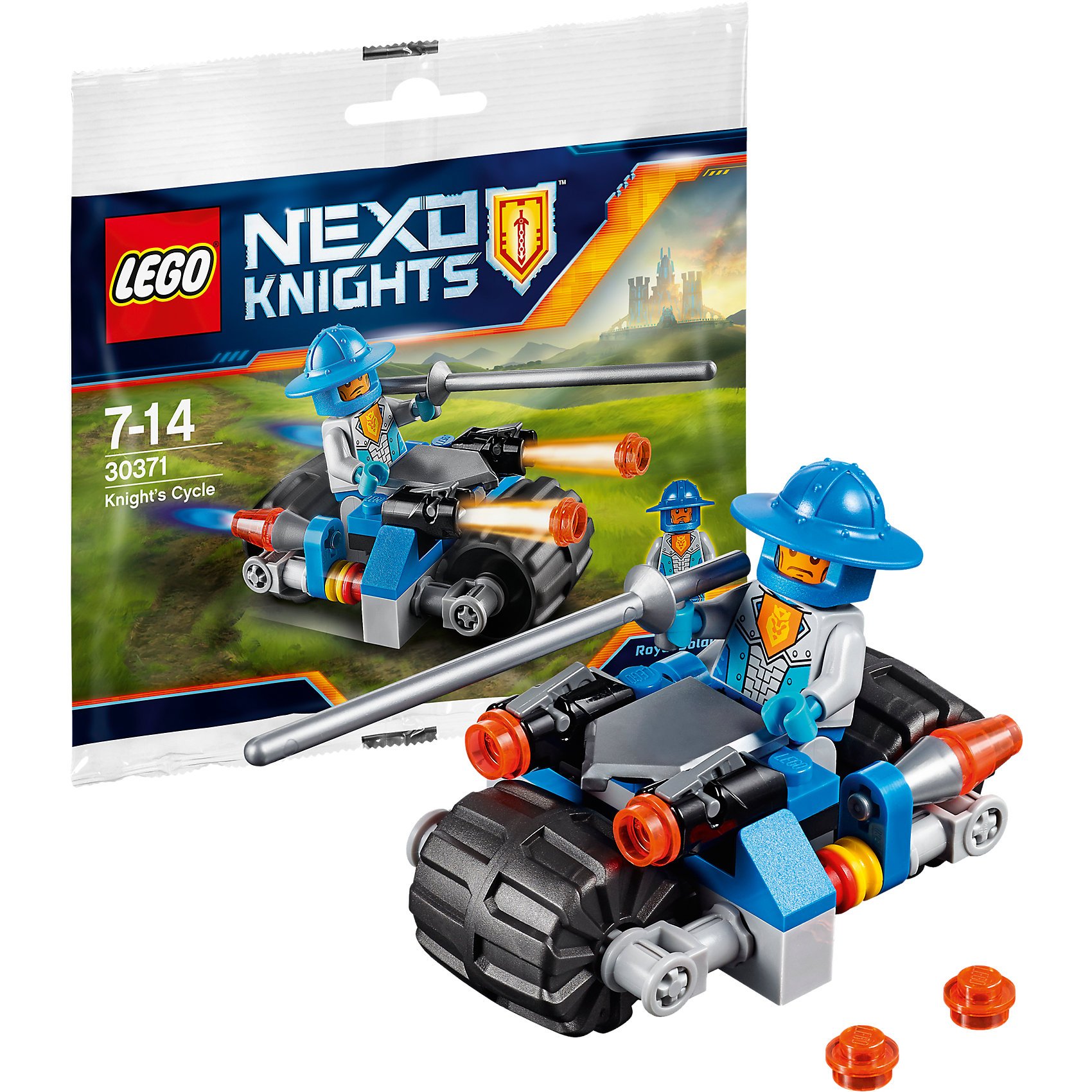 Lego Nexo Knights Knight S Cycle Bagged
