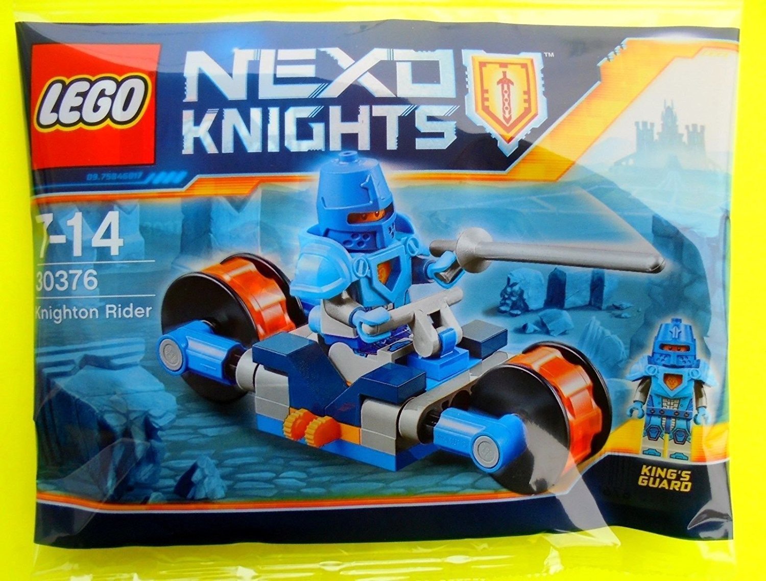 LEGO Nexo Knights 30376 Knighton Rider Bike 2017 Polybag New Boxed as New