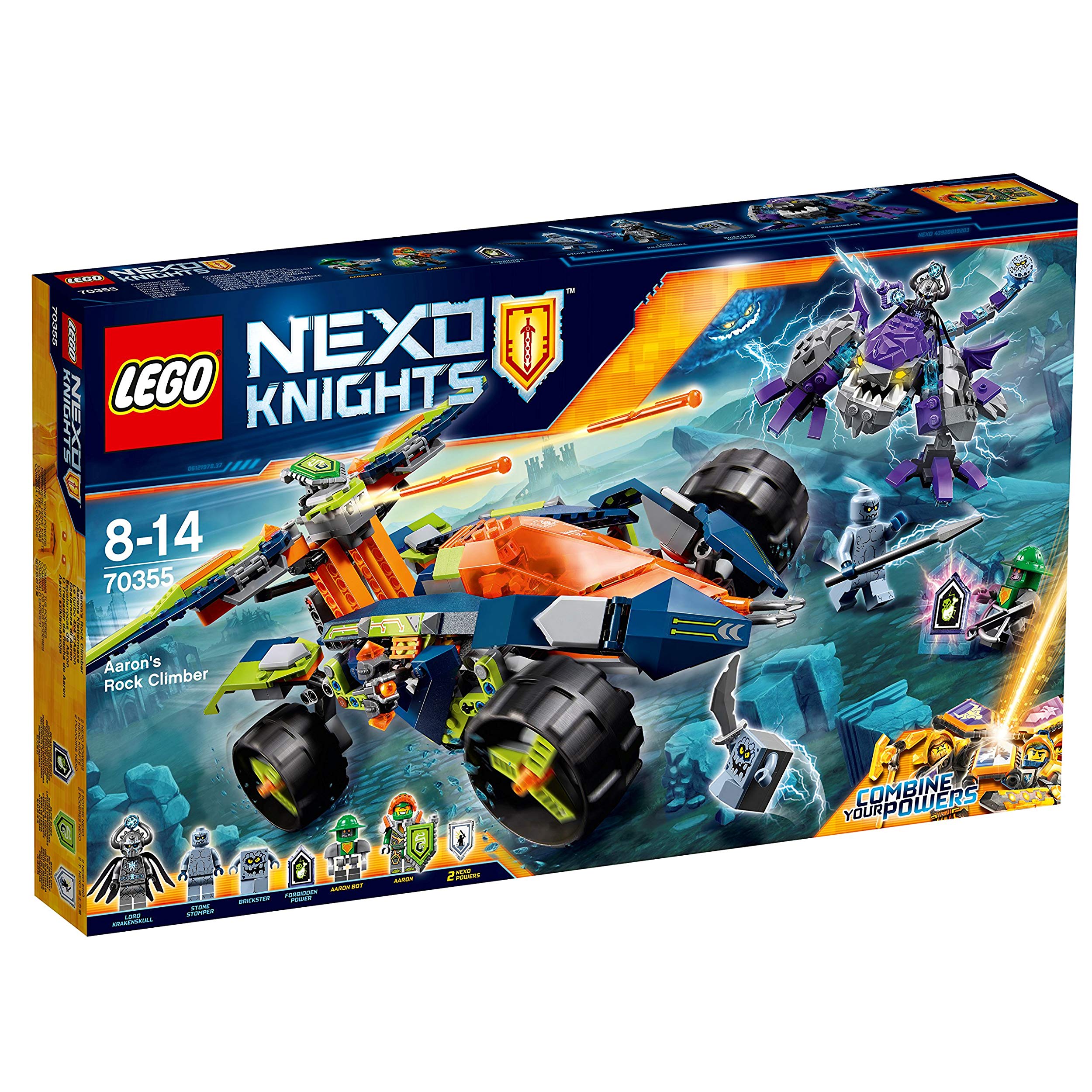 Lego Nexo Knights Aarons Klettermaxe