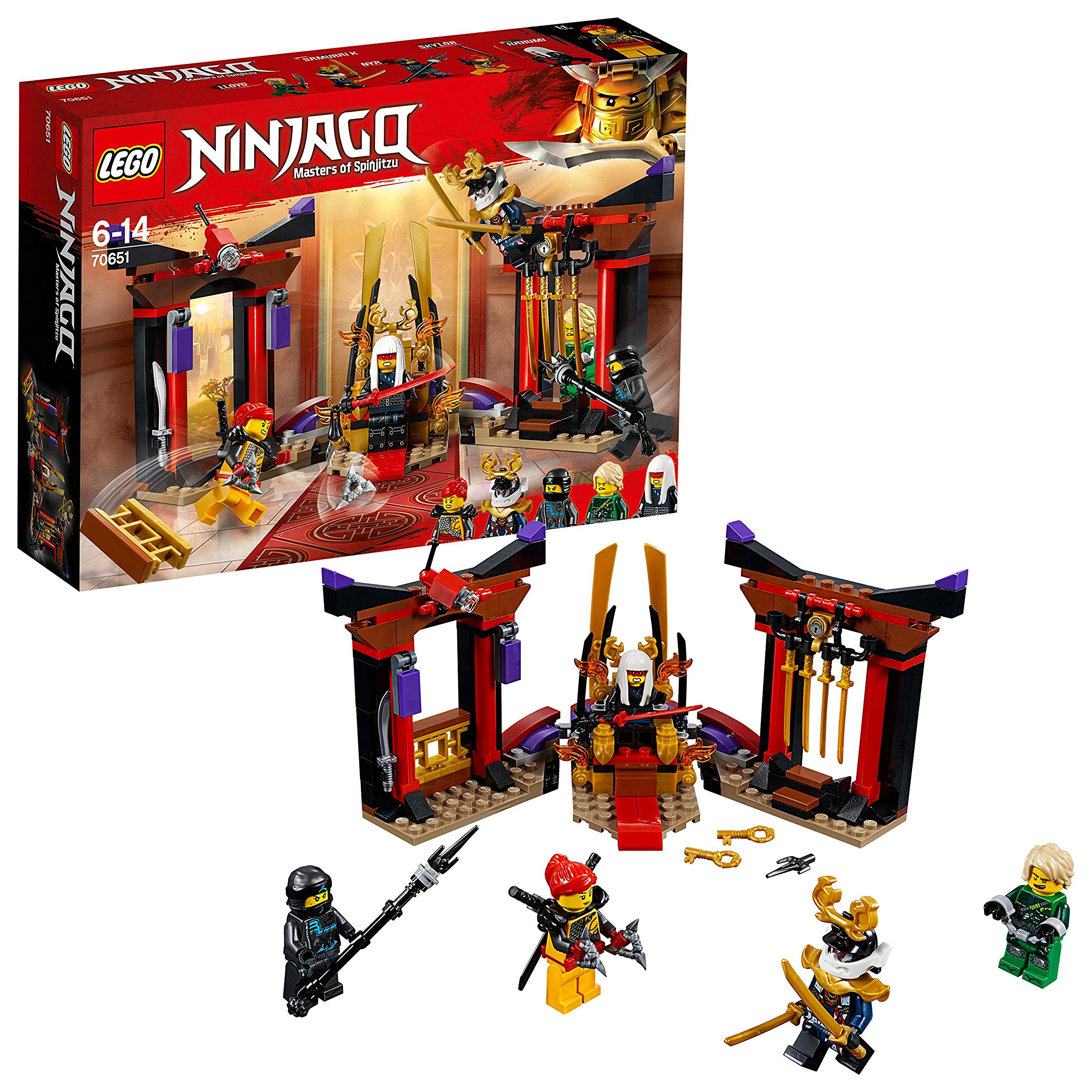 Lego Ninjago Duel In The Throne Room