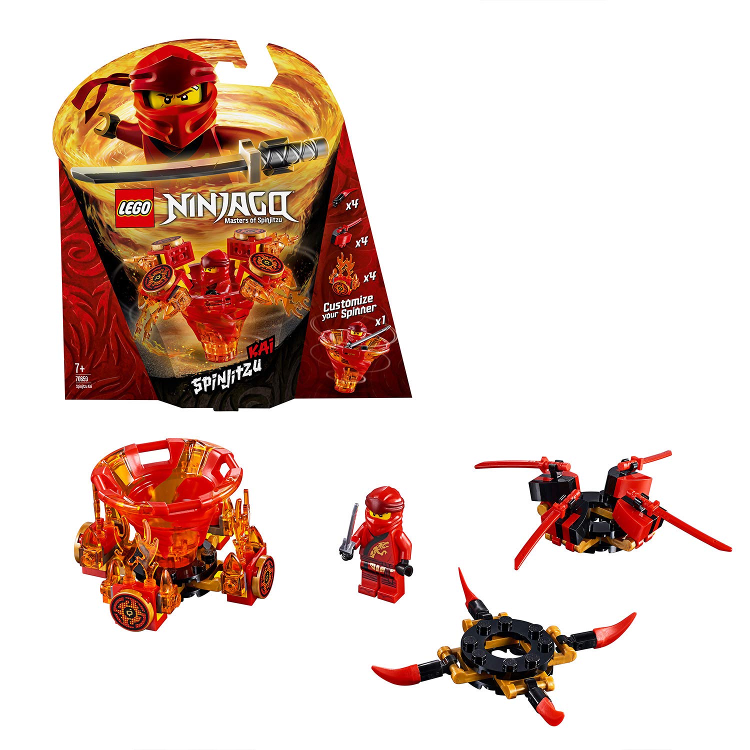 Lego Ninjago 70659 Spinjitzu Kai