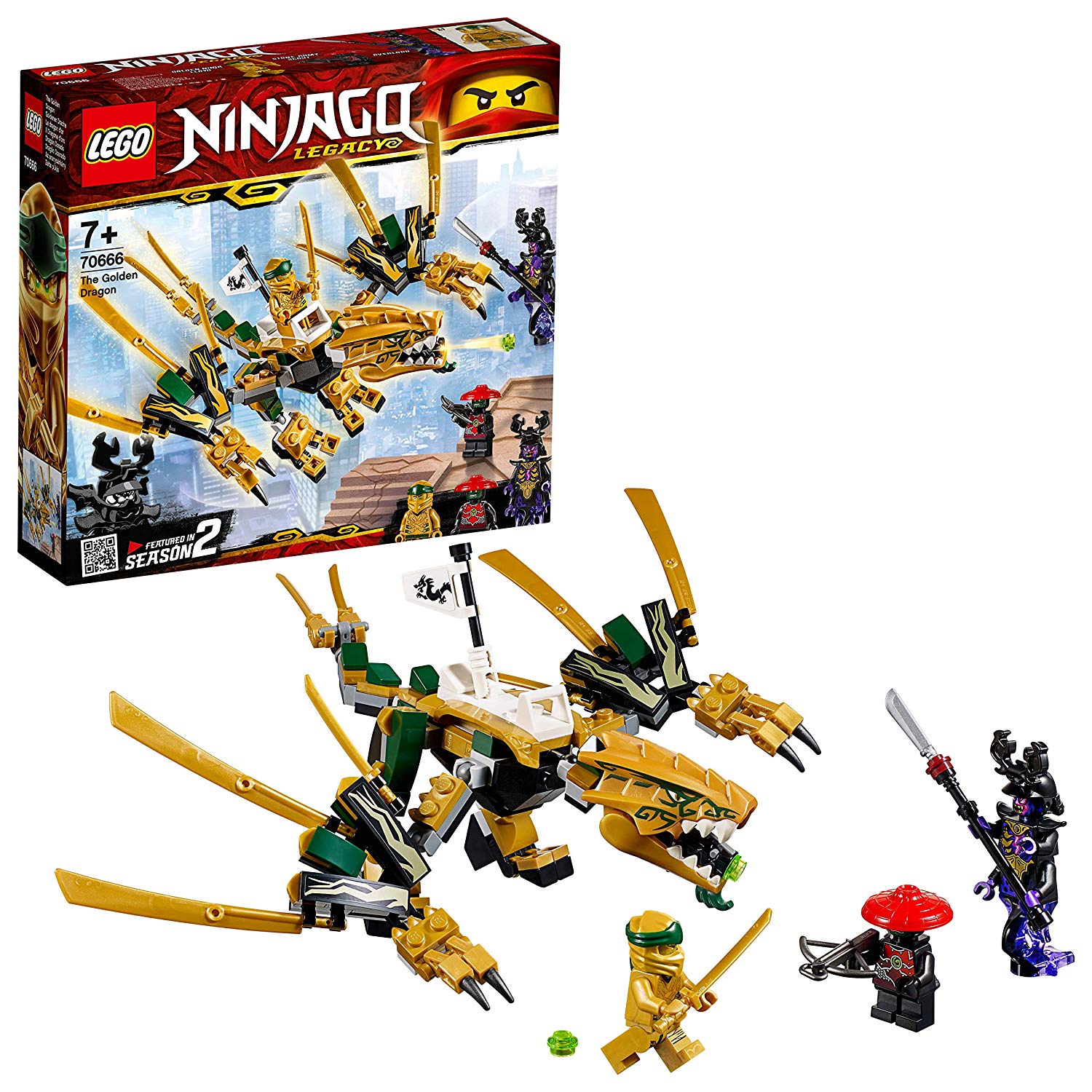 Lego Ninjago 70666 Golden Dragon