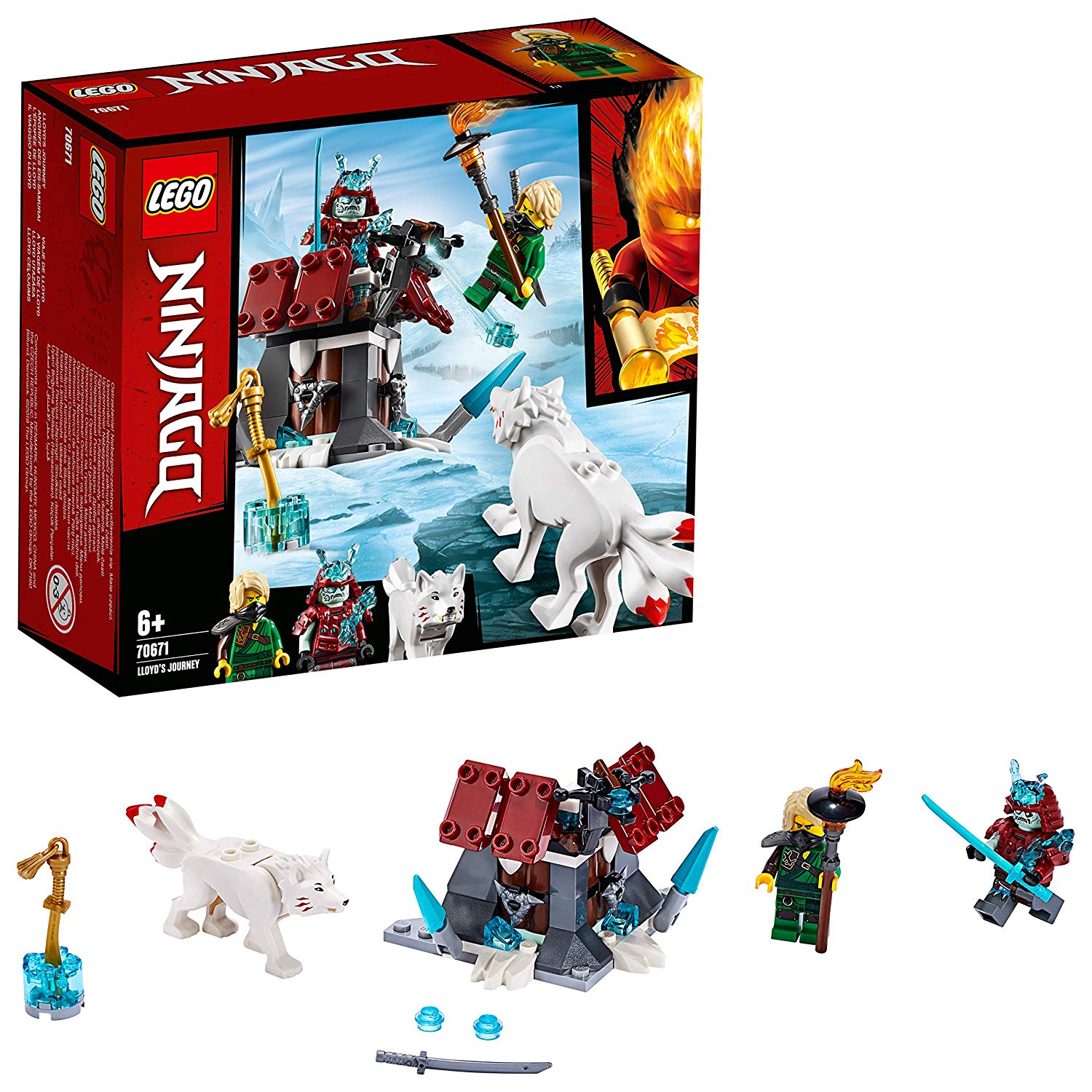 Lego Ninjago 70671 Attack of the Ice Samurai Building Kit