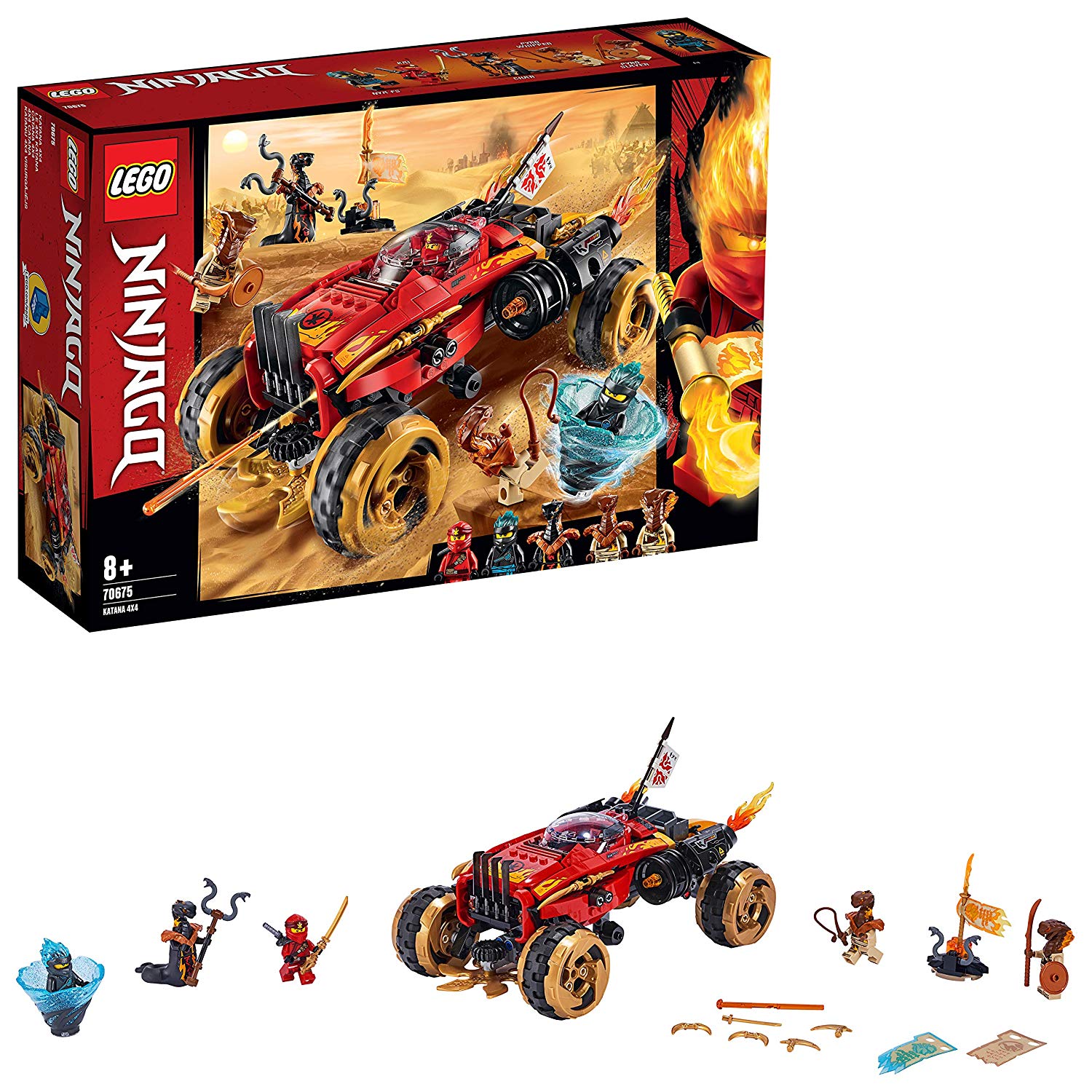 Lego Ninjago 70675 Katana 4X4 Construction Kit