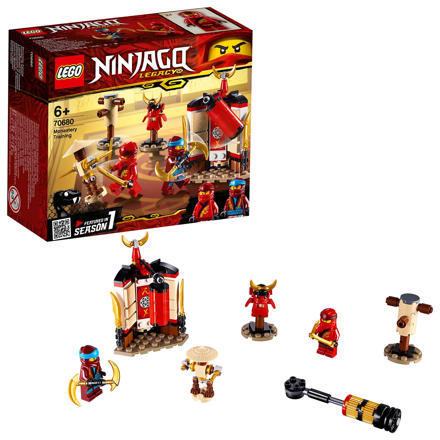 Lego Ninjago 70680 Ninja Temple Training Set