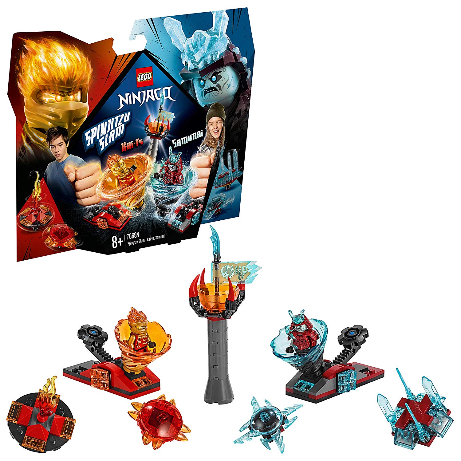 Lego Ninjago 70684 Spinjitzu Slam - Kai Vs. Le Samouraï Missing Product Tit