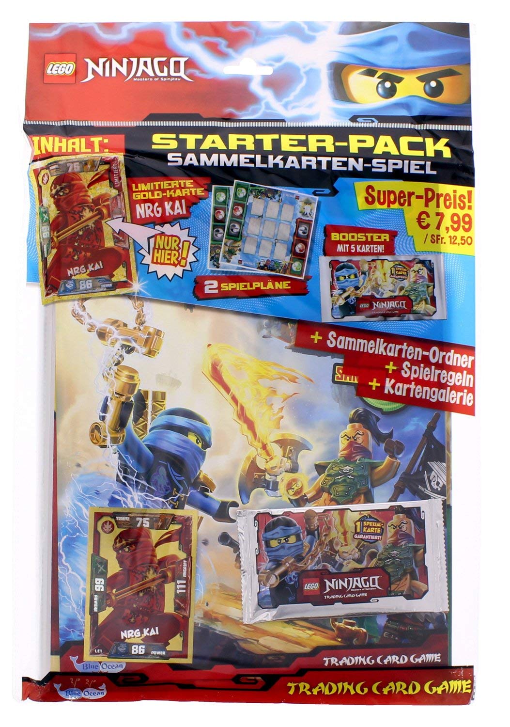 Lego Ninjago Starter Set With Colourful Kai Limited Edition