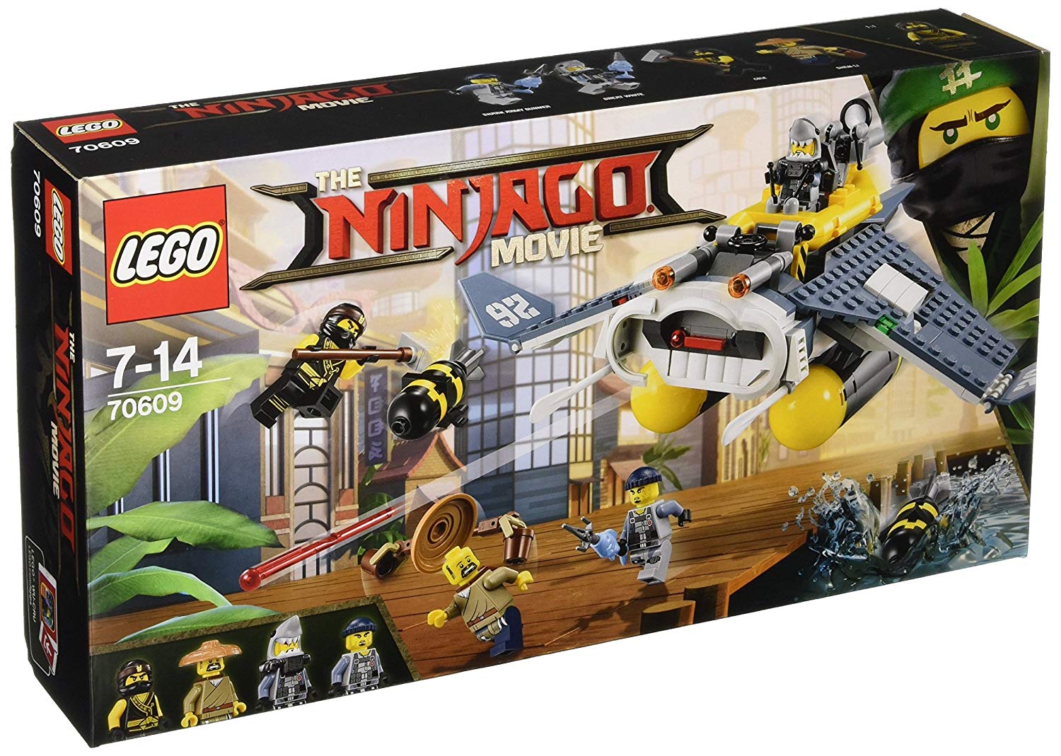 Lego Ninjago Movie Manta Ray Bomber