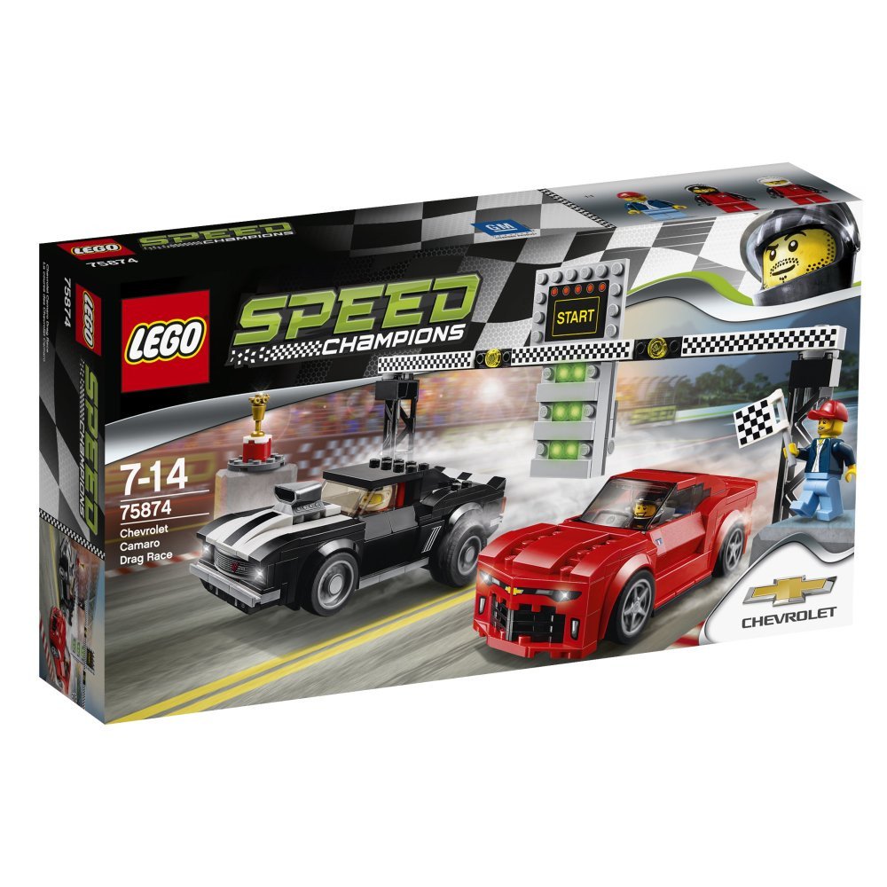 Lego Speed Champions 75874: Chevrolet Camaro Drag Race