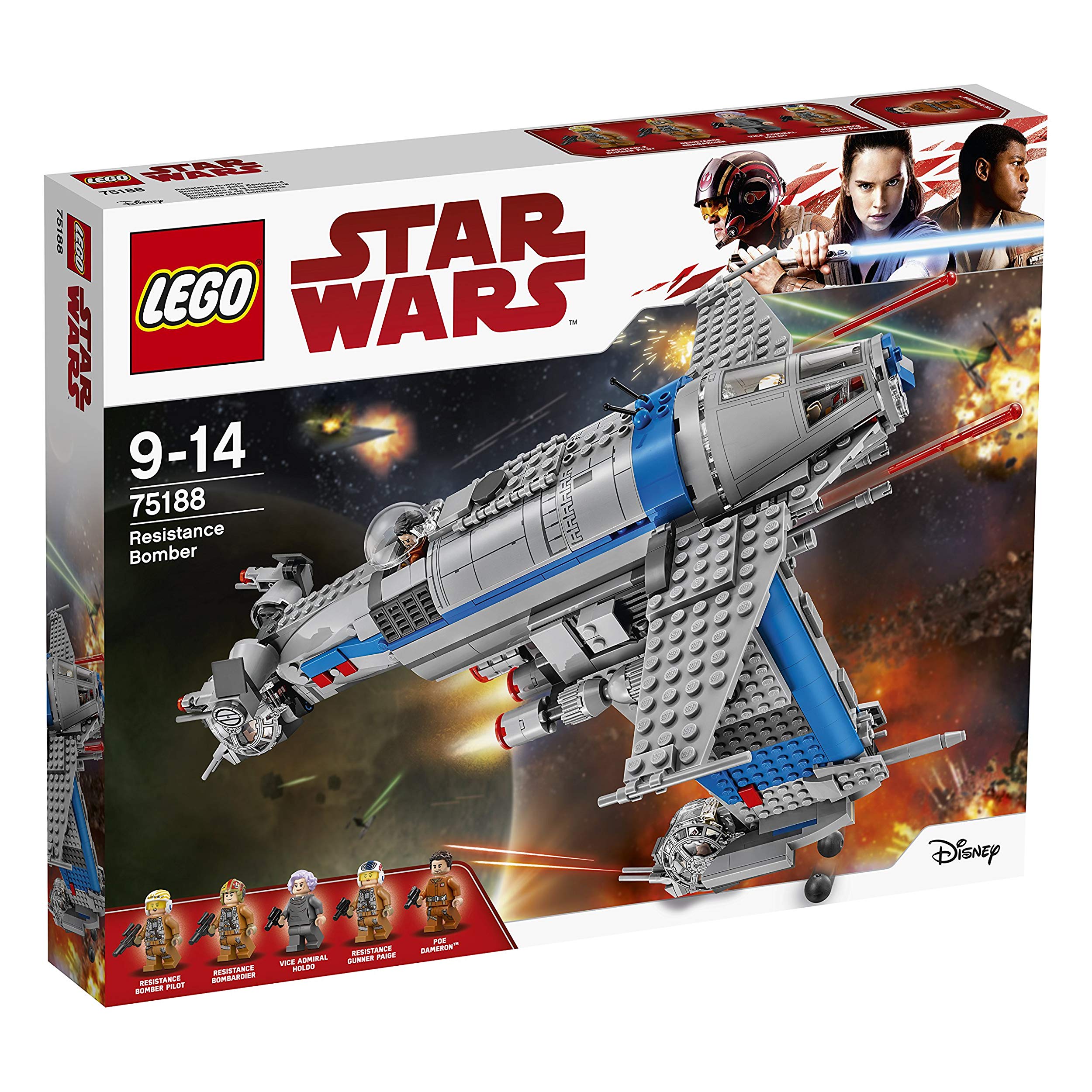 Lego Star Wars Resistance Bomber