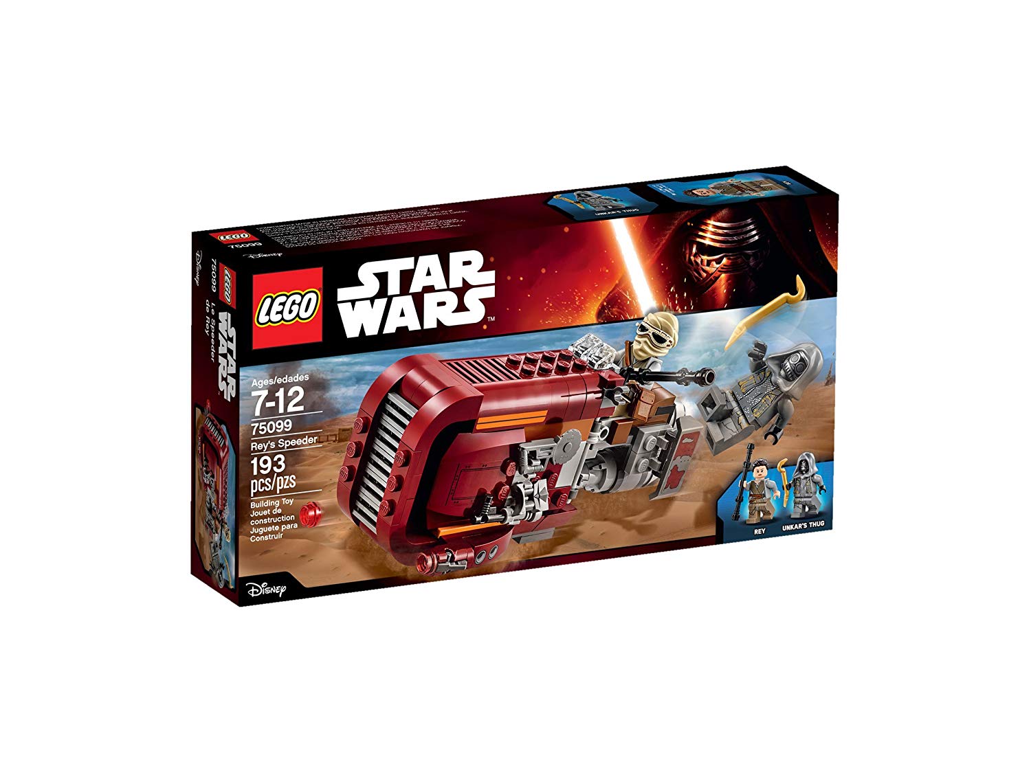 Lego Star Wars Reys Speeder Building Kit