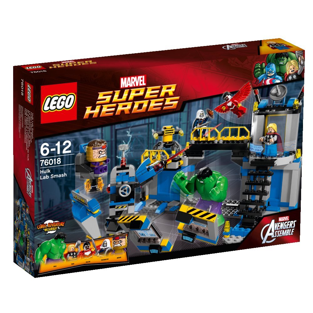 Lego Super Heroes Hulk Lab Smash