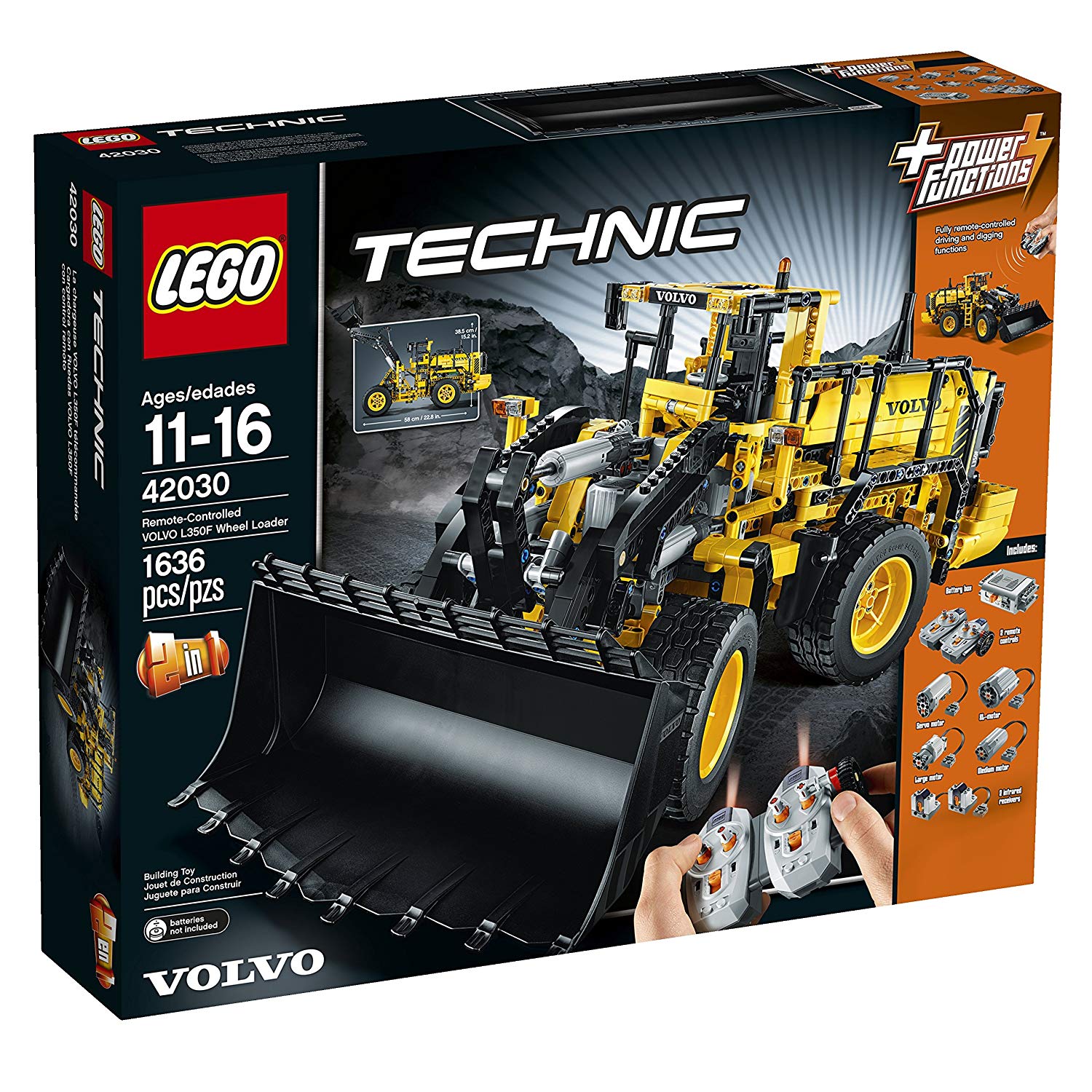 Lego Technic Remote Controlled Volvo L F Wheel Load By Lego