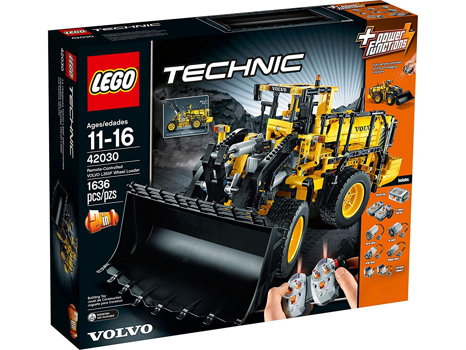 Lego Technic Remote Controlled Volvo L F Wheel Load