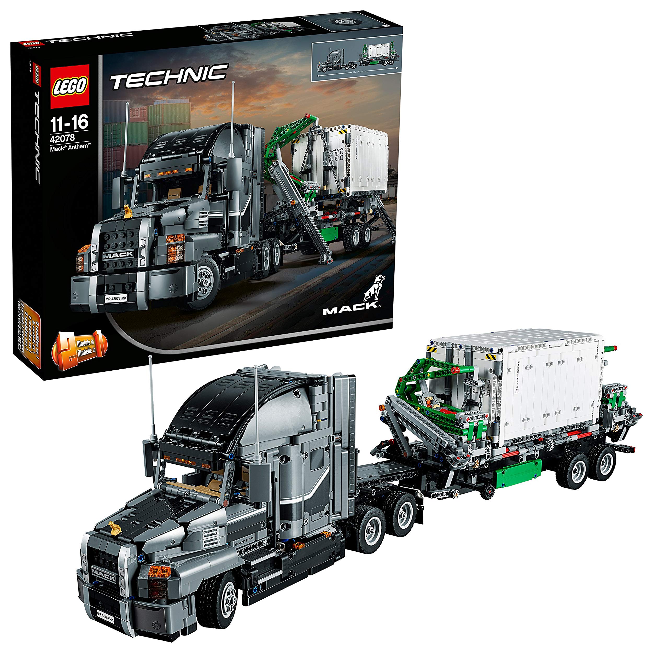 Lego Technic Mack Anthem Construction Toy