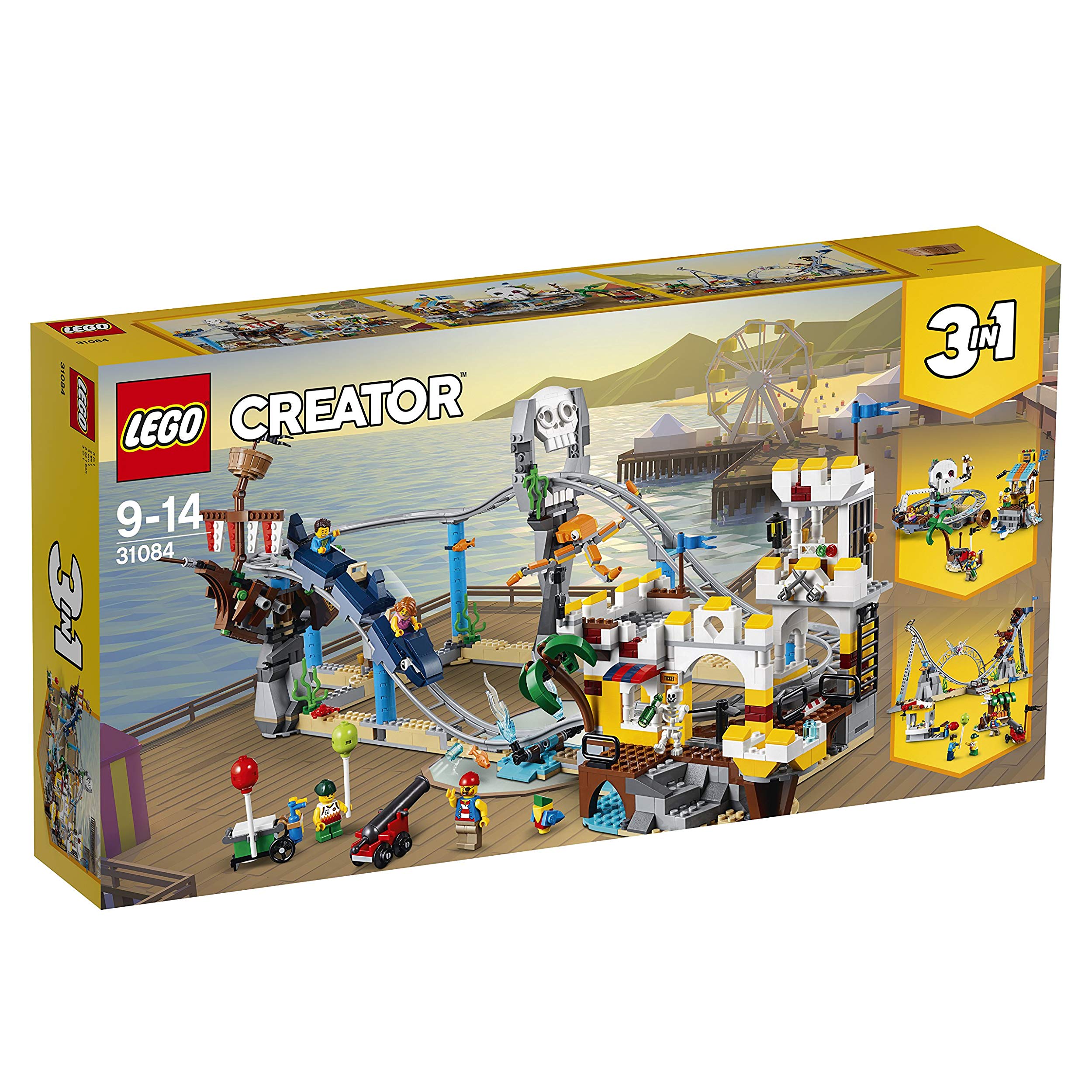 Lego Pirate Rollercoaster Building