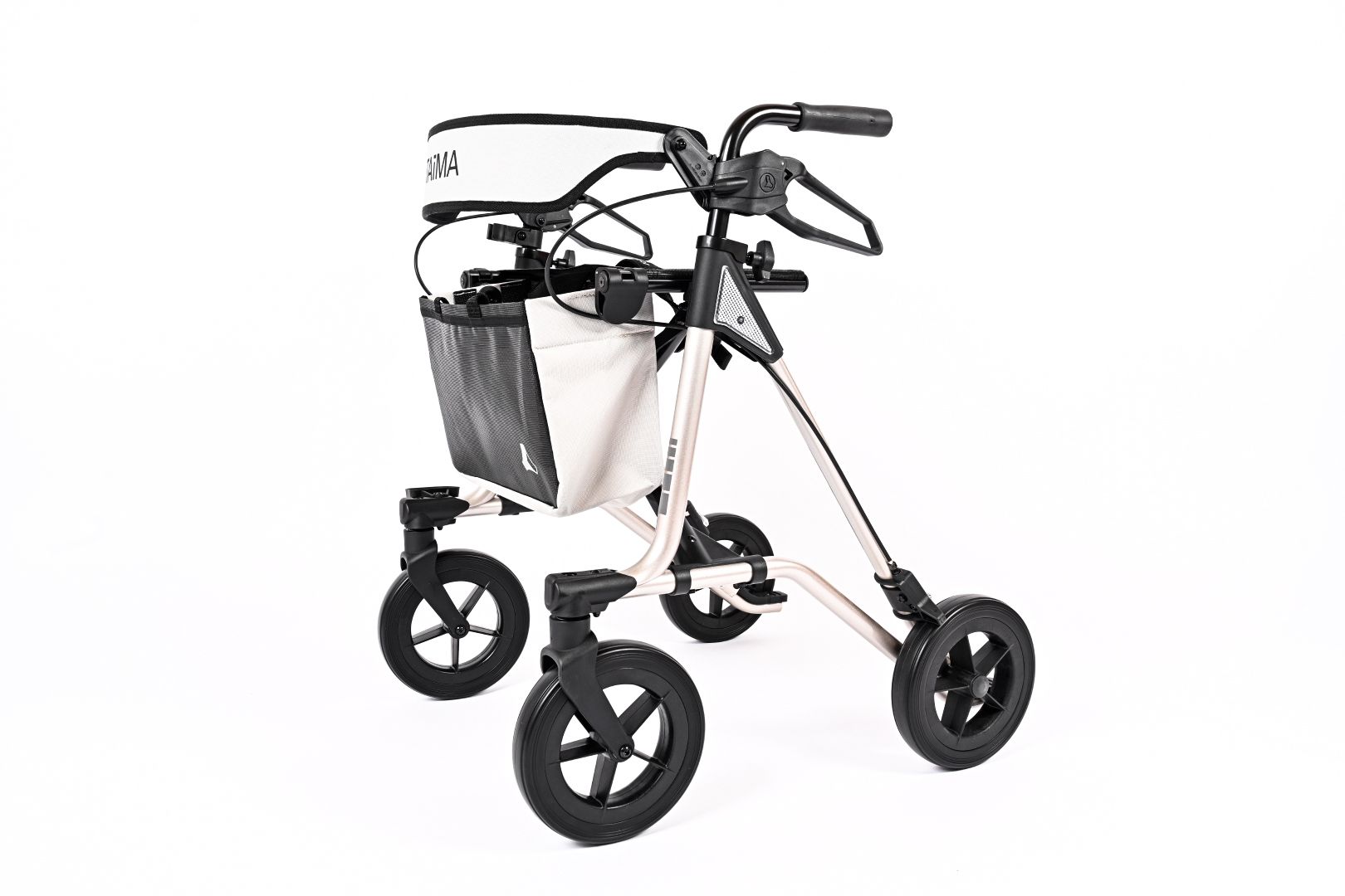 LEICHTGEWICHT Lightweight rollator TAiMA VENTUM, complete set, Cashmere 1 St