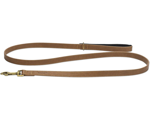 Beeztees Balacron dog leash AX brown 180 x 2 cm faux leather