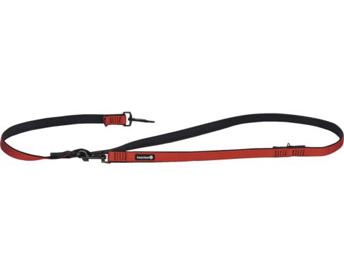 Beeztees Premium Leash Parinca Red 200 x 2 cm Length Adjustable Nylon