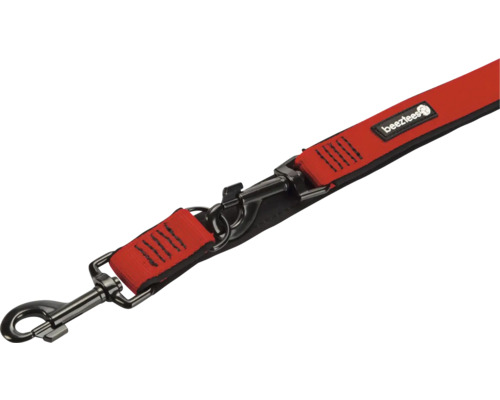 Beeztees Premium Leash Parinca Red 200 x 2.5 cm Length Adjustable Nylon