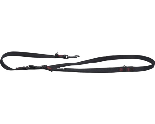 Beeztees Premium Leash Parinca Black 200 x 2 cm Length Adjustable Nylon