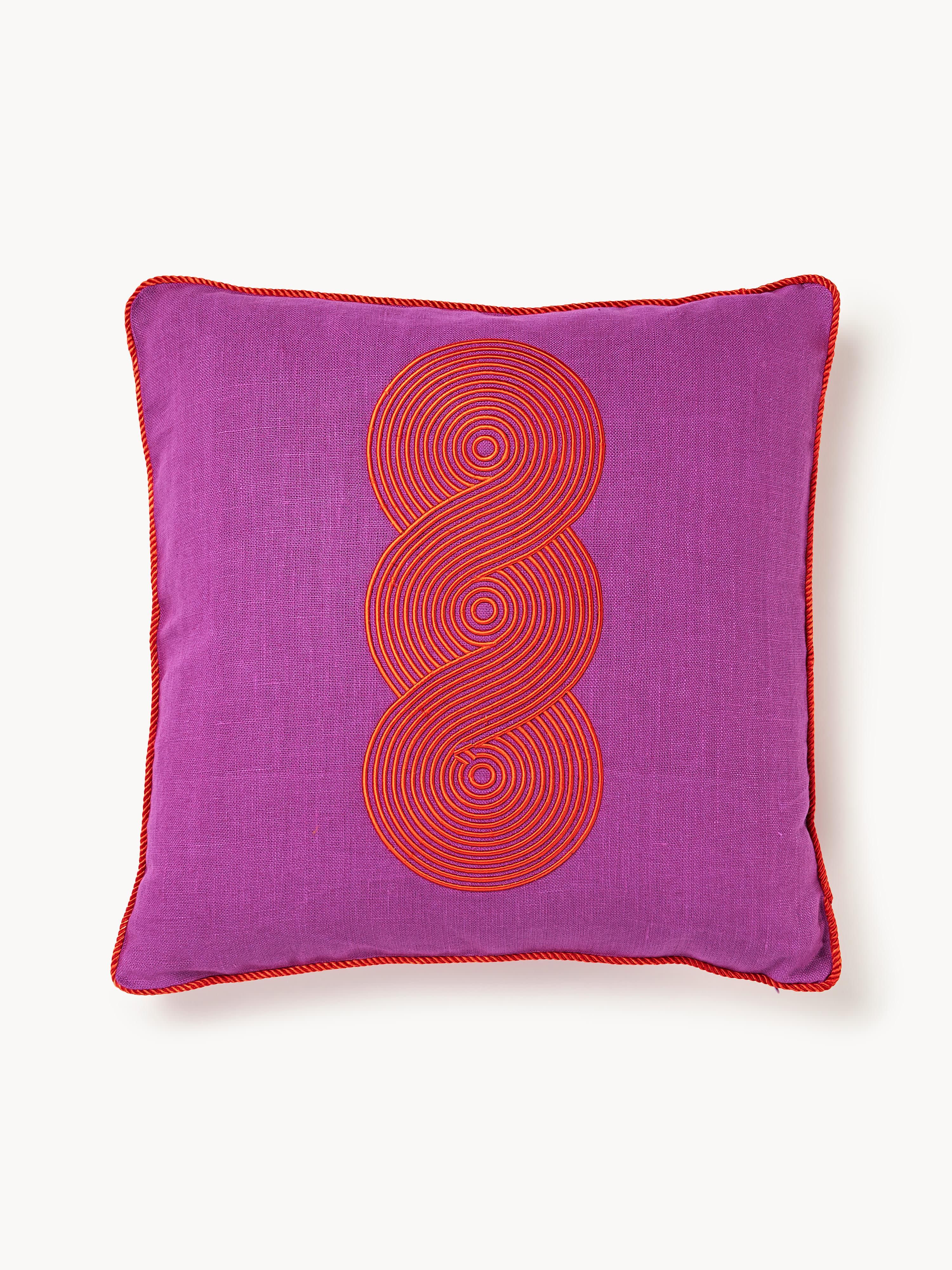 Jonathan Adler Linen cushion Pompidou
