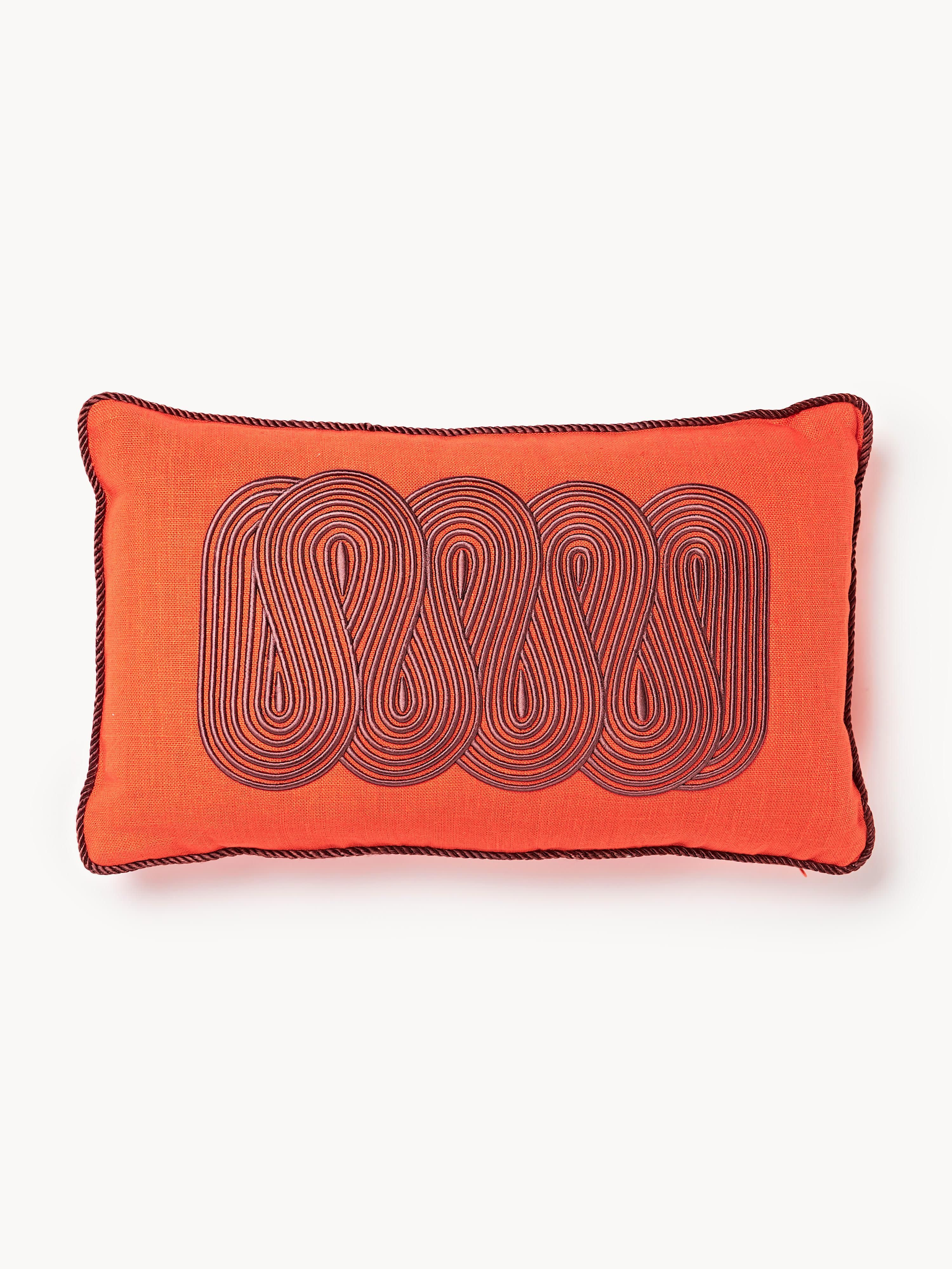 Jonathan Adler Linen cushion Pompidou