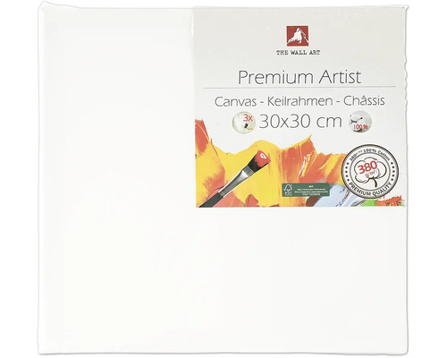 Canvas for painting 30x30 cm