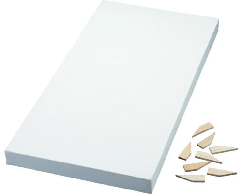 Double-thick canvas for painting, 70x140 cm