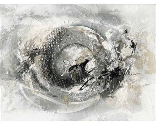 Pure Living Canvas picture Gray & Silver III 84x116 cm